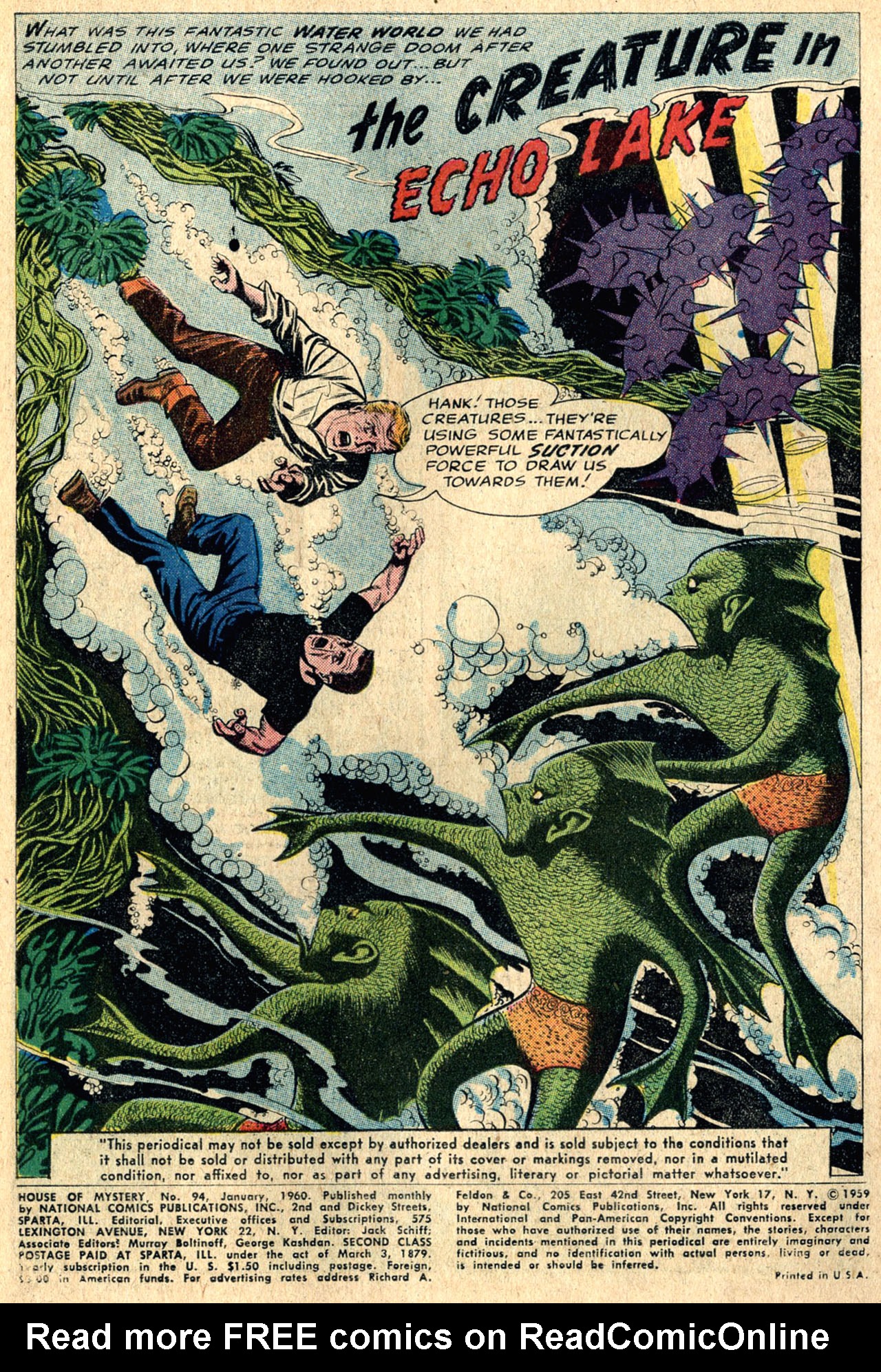 Read online House of Mystery (1951) comic -  Issue #94 - 3