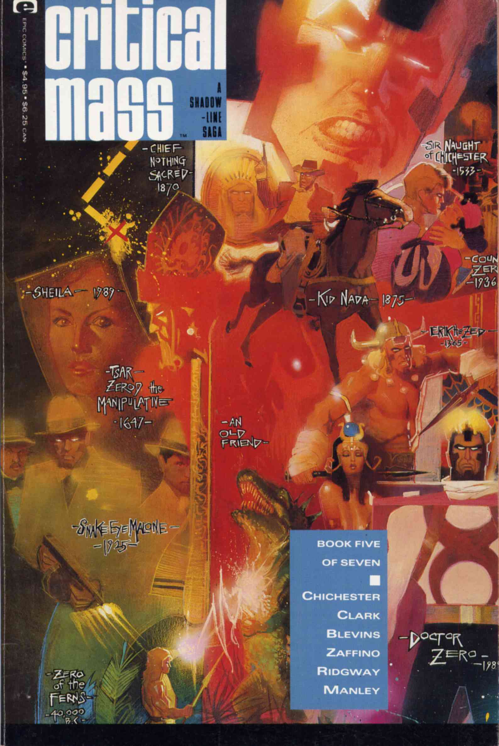 Read online A Shadowline Saga: Critical Mass comic -  Issue #5 - 1