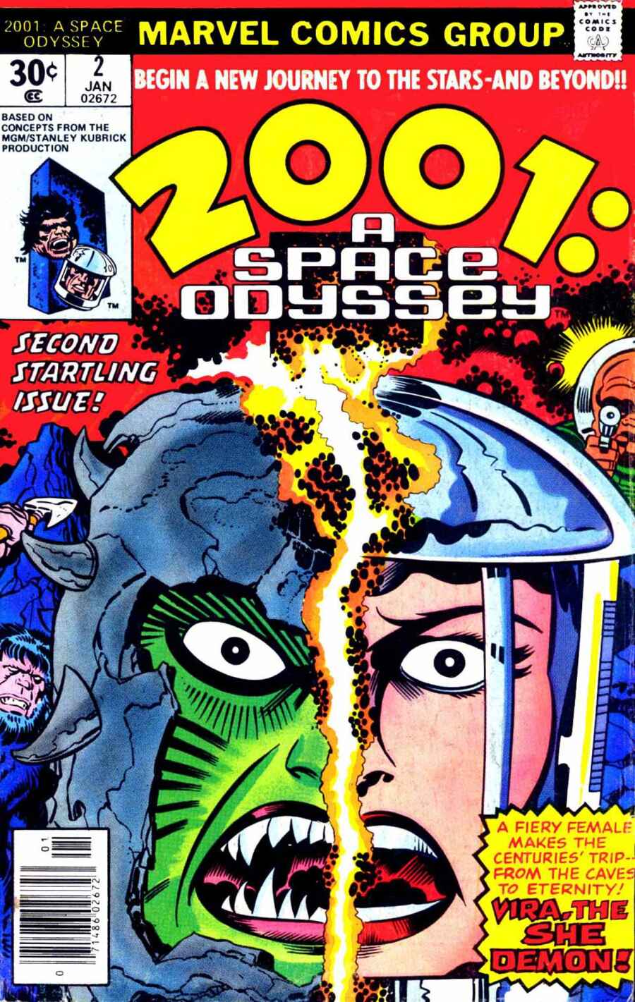 Read online 2001: A Space Odyssey comic -  Issue #2 - 1