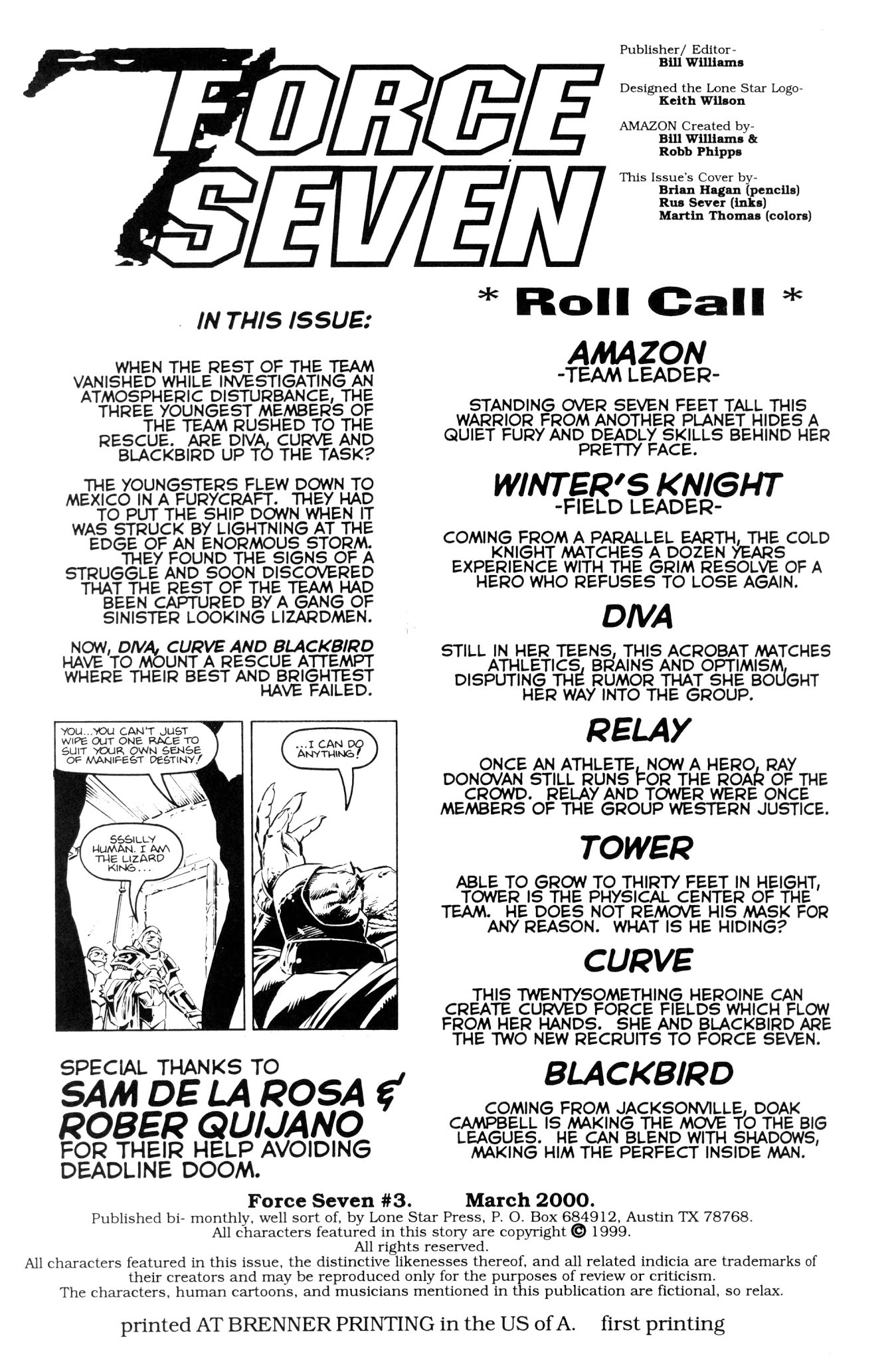 Read online Force Seven comic -  Issue #3 - 2