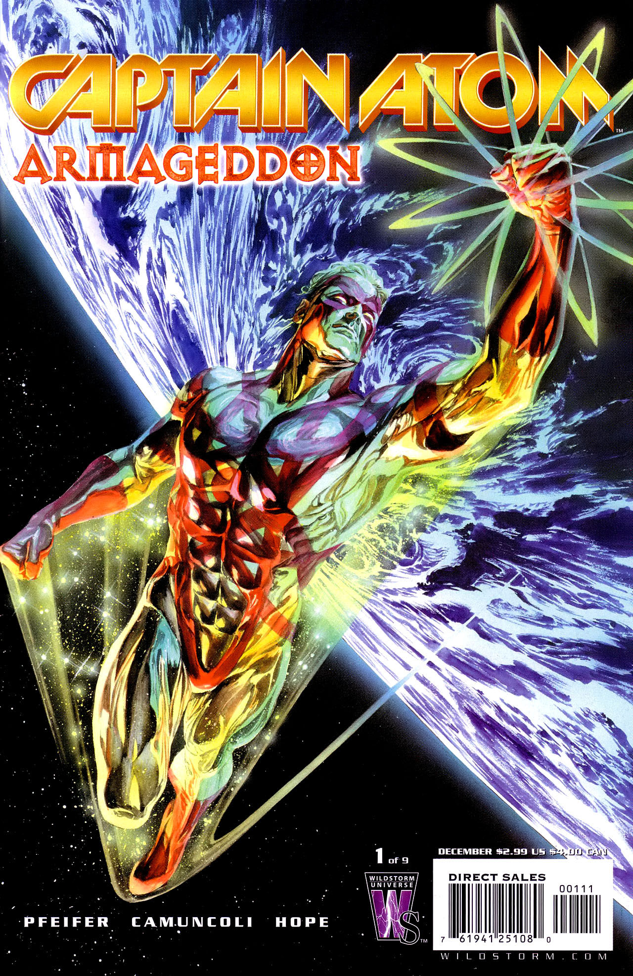 Read online Captain Atom: Armageddon comic -  Issue #1 - 1