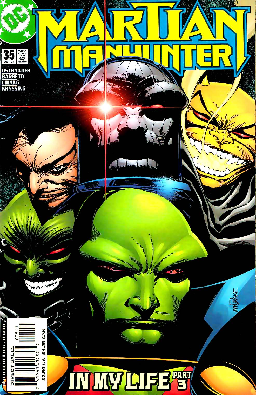 Read online Martian Manhunter (1998) comic -  Issue #35 - 1