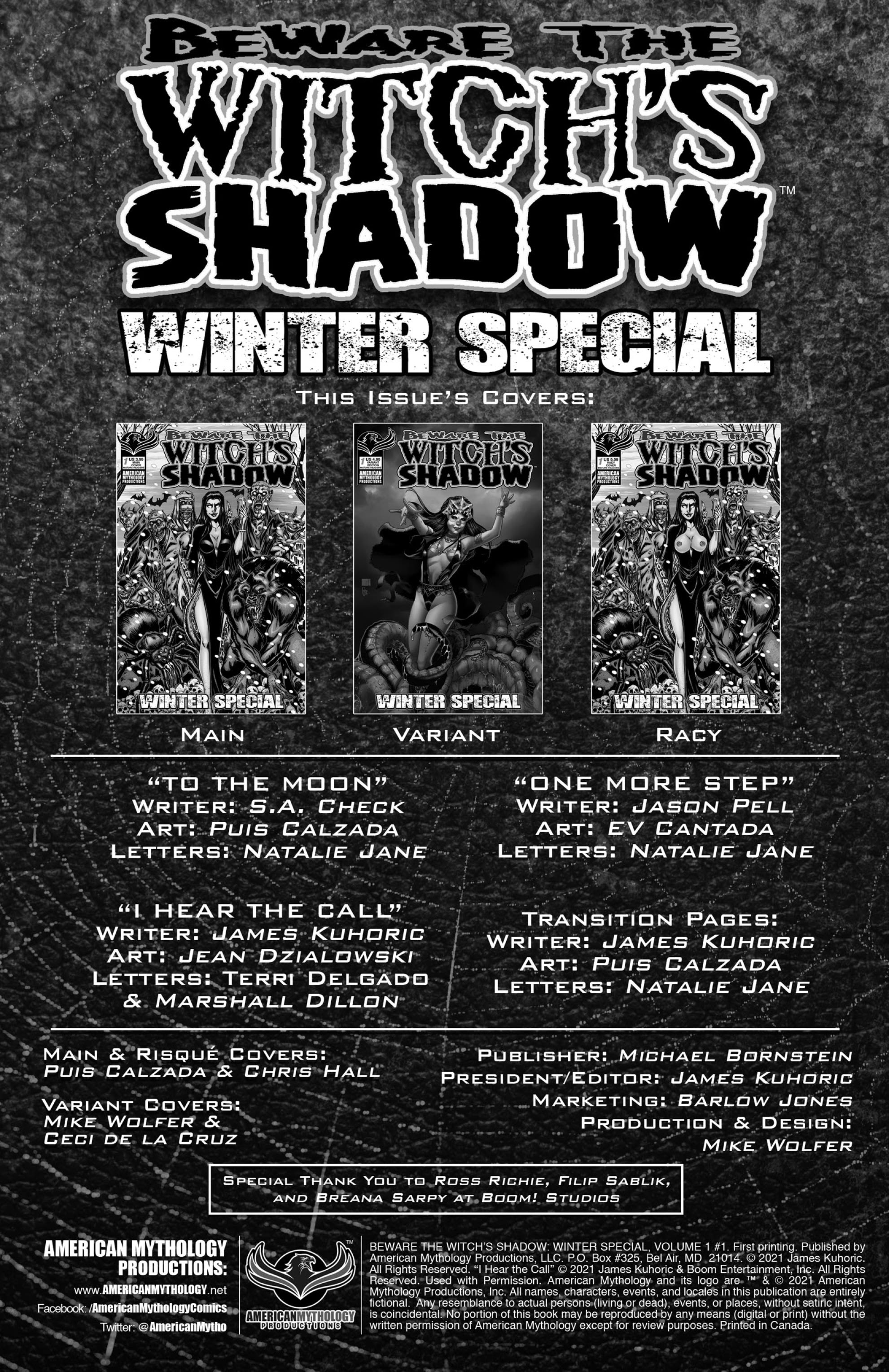 Read online Beware the Witch's Shadow Winter Special comic -  Issue # Full - 2