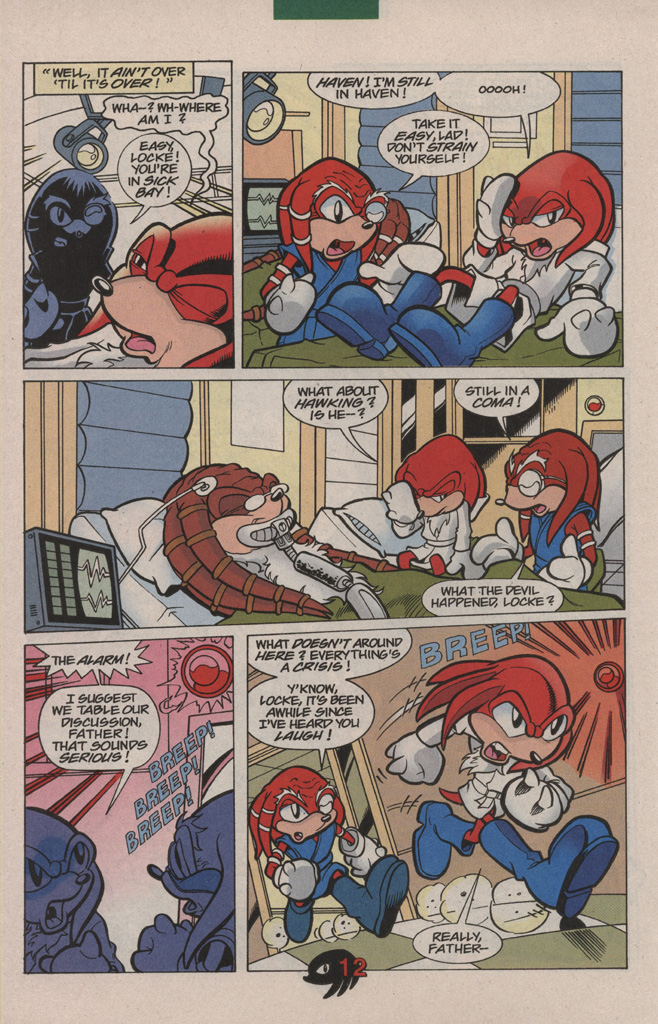 Read online Knuckles the Echidna comic -  Issue #8 - 20