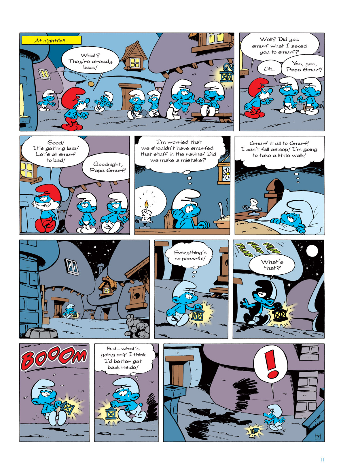 Read online The Smurfs comic -  Issue #6 - 11