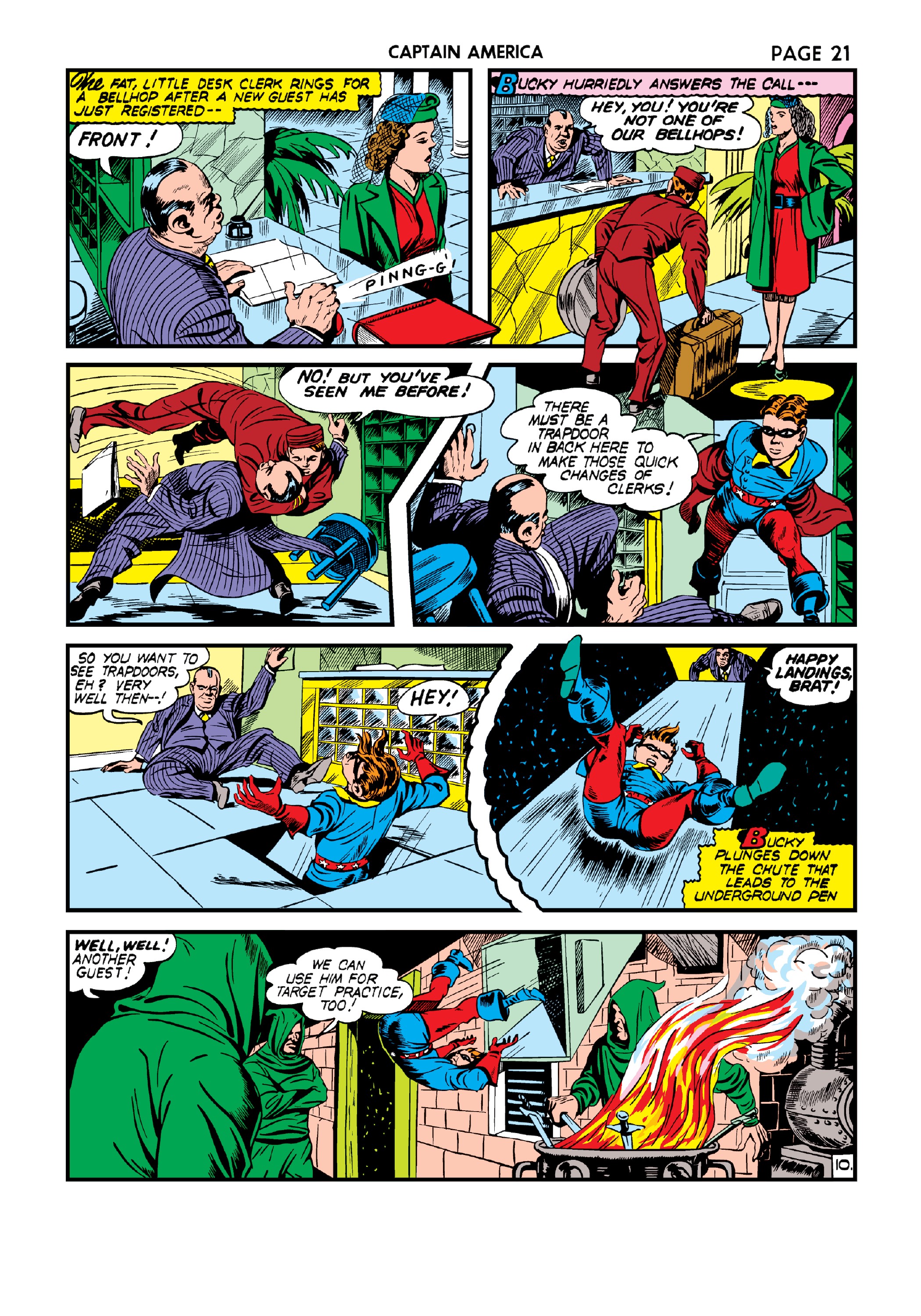 Read online Marvel Masterworks: Golden Age Captain America comic -  Issue # TPB 3 (Part 1) - 97