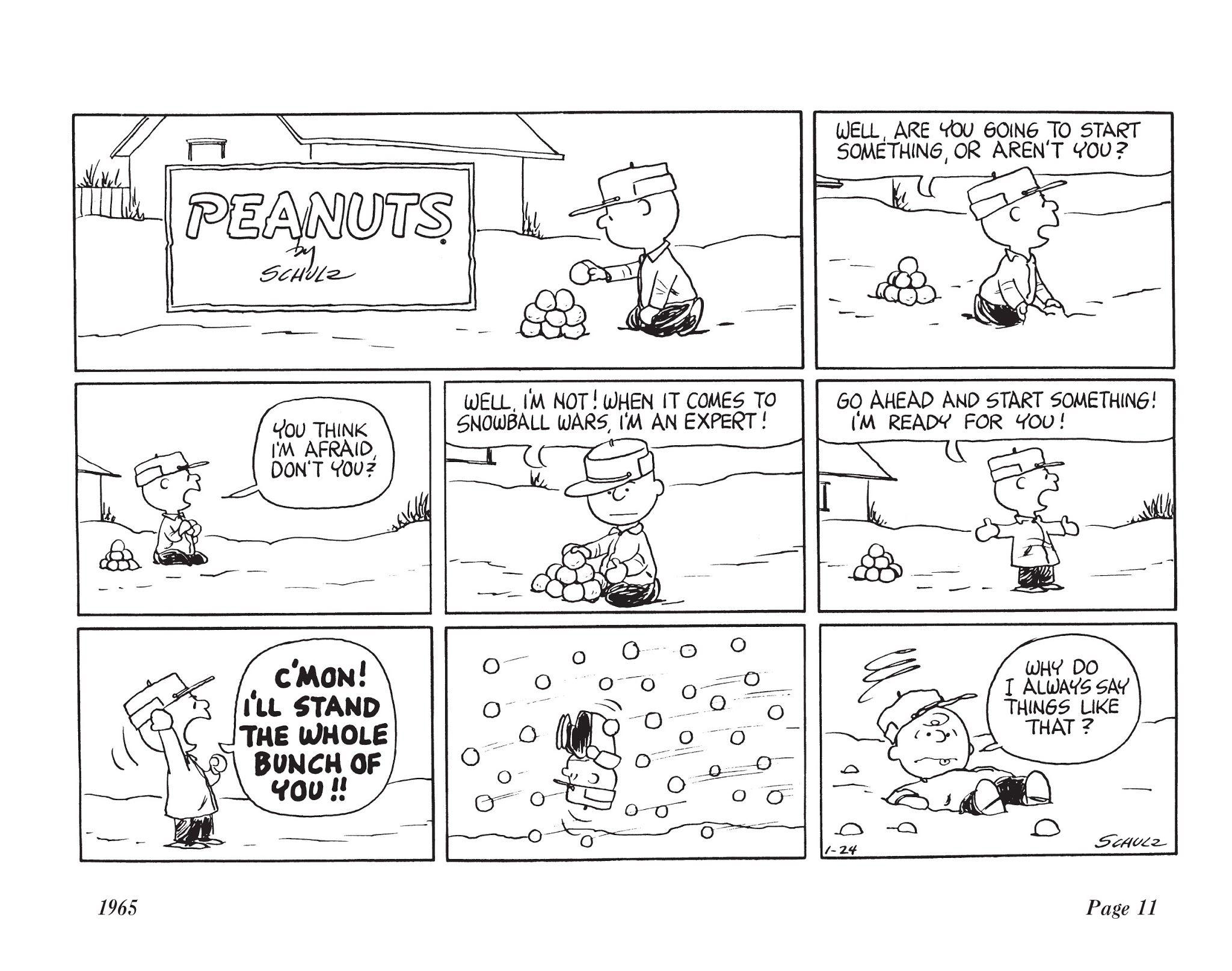 Read online The Complete Peanuts comic -  Issue # TPB 8 - 23