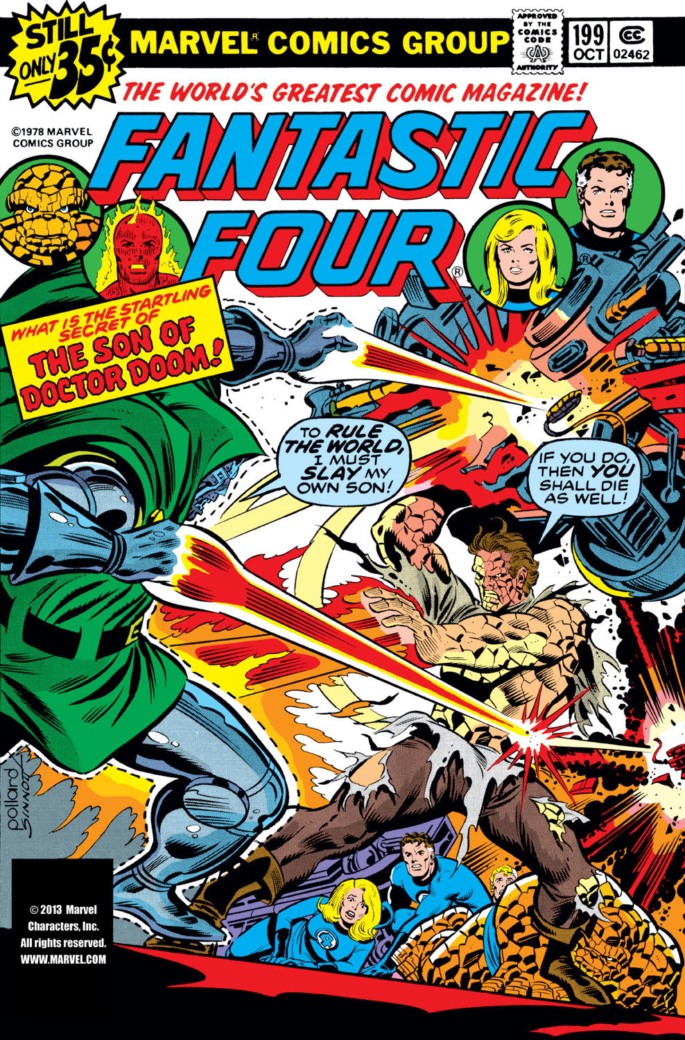 Read online Fantastic Four (1961) comic -  Issue #199 - 1