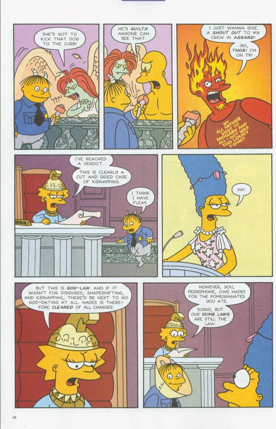 Read online Simpsons Comics comic -  Issue #70 - 15