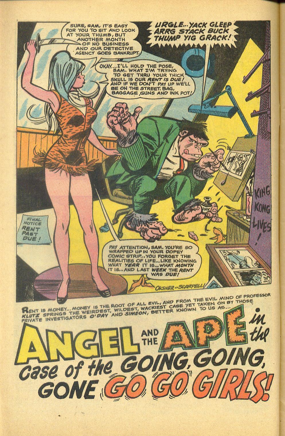 Read online Angel And The Ape (1968) comic -  Issue #1 - 4