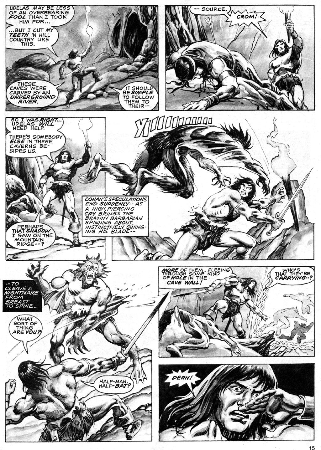 Read online The Savage Sword Of Conan comic -  Issue #69 - 15