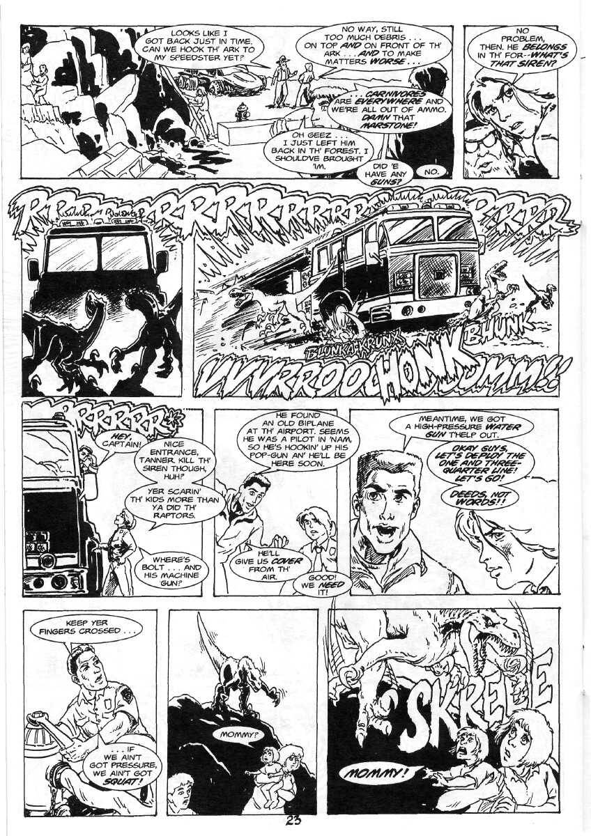 Read online Cavewoman: Rain comic -  Issue #8 - 25