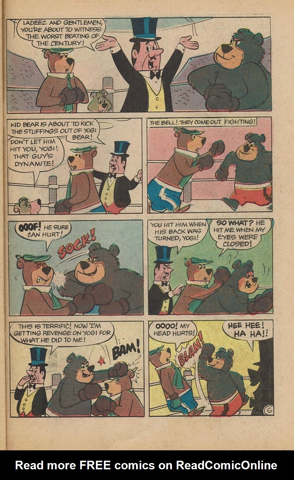 Read online Yogi Bear (1970) comic -  Issue #6 - 27