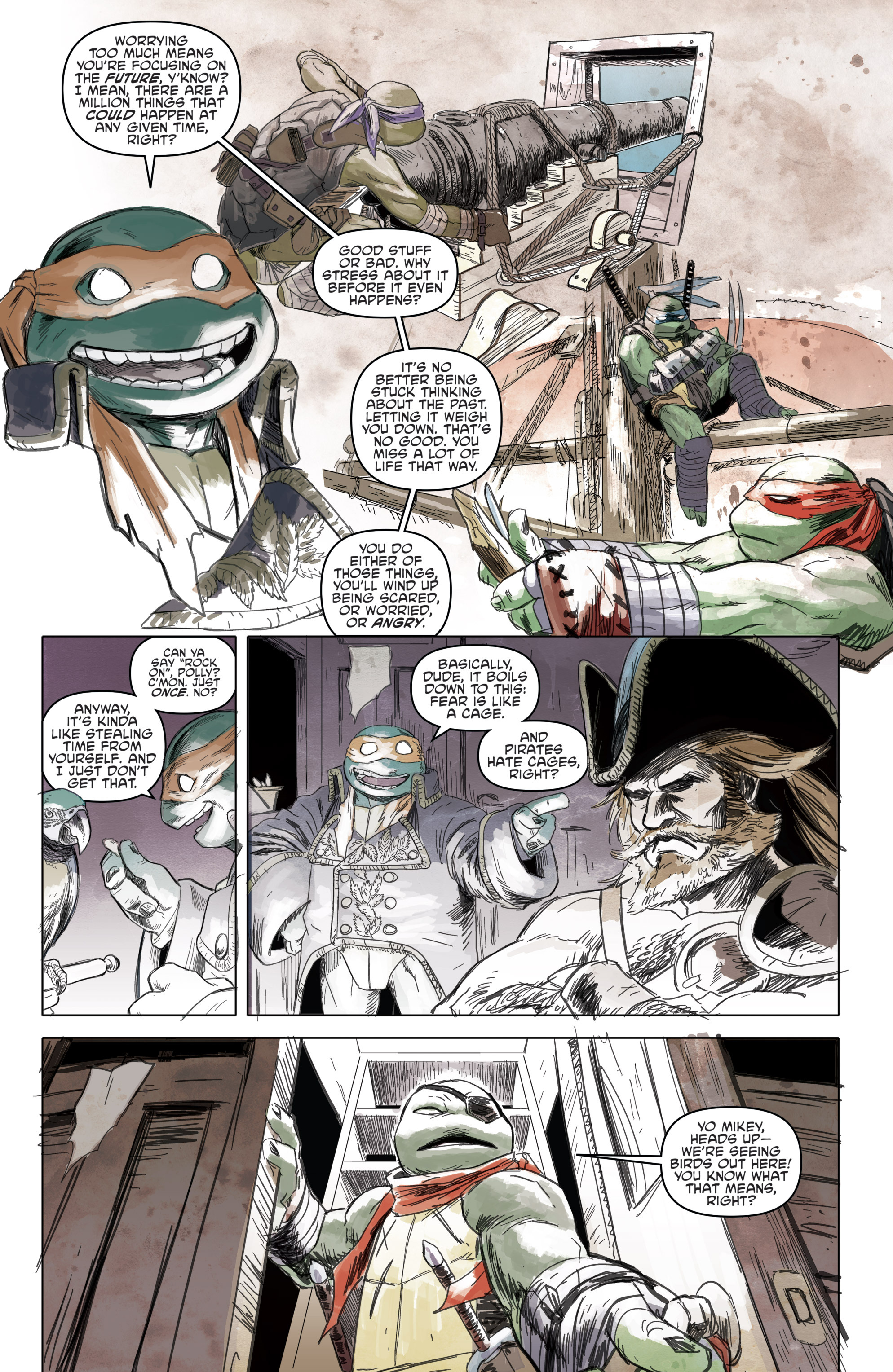 Read online Teenage Mutant Ninja Turtles: Turtles in Time comic -  Issue #3 - 12