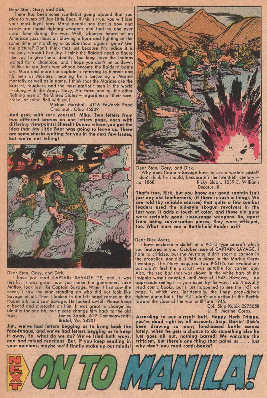 Read online Captain Savage and his Leatherneck Raiders comic -  Issue #13 - 33