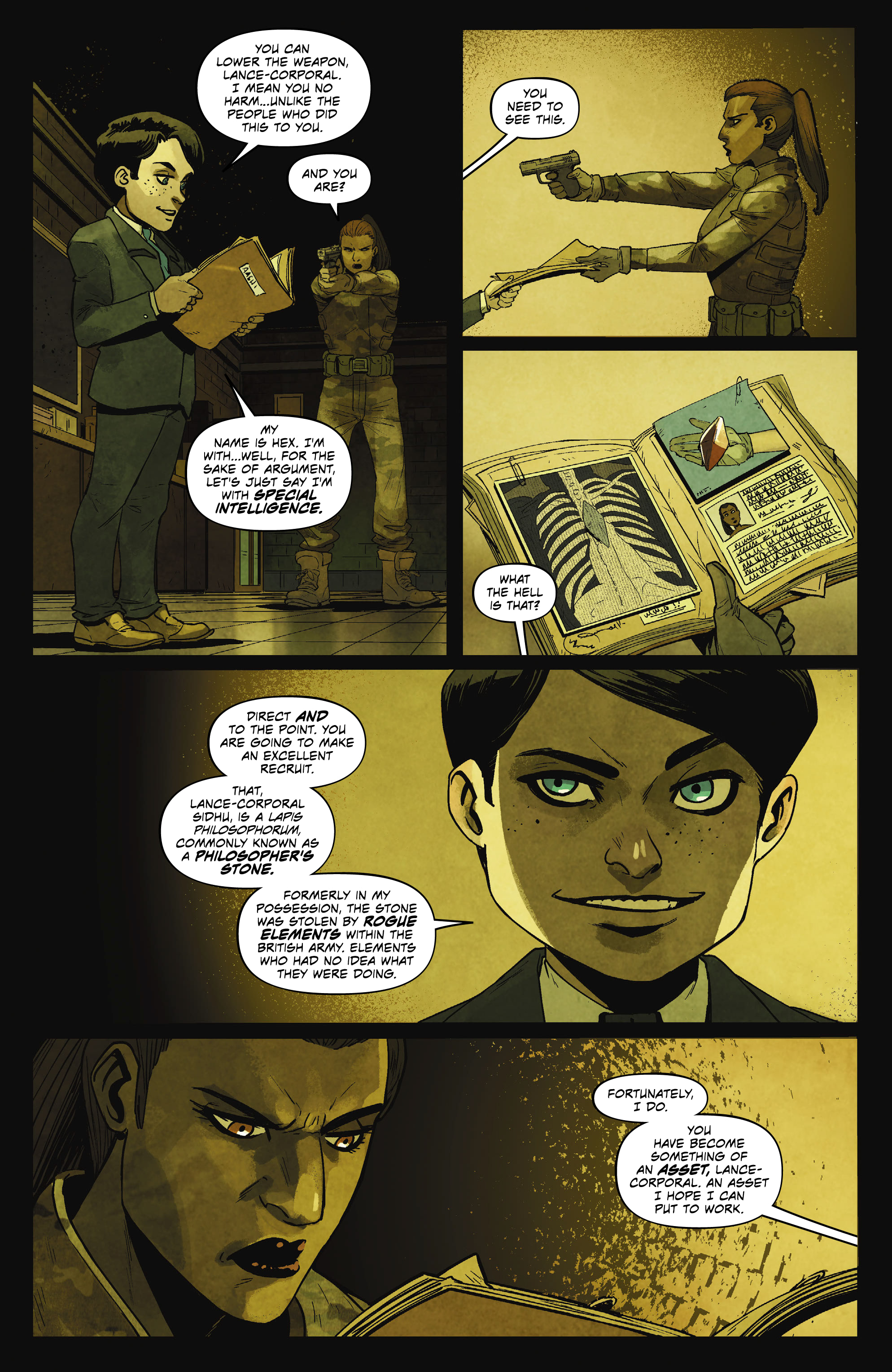Read online Shadow Service comic -  Issue #6 - 20