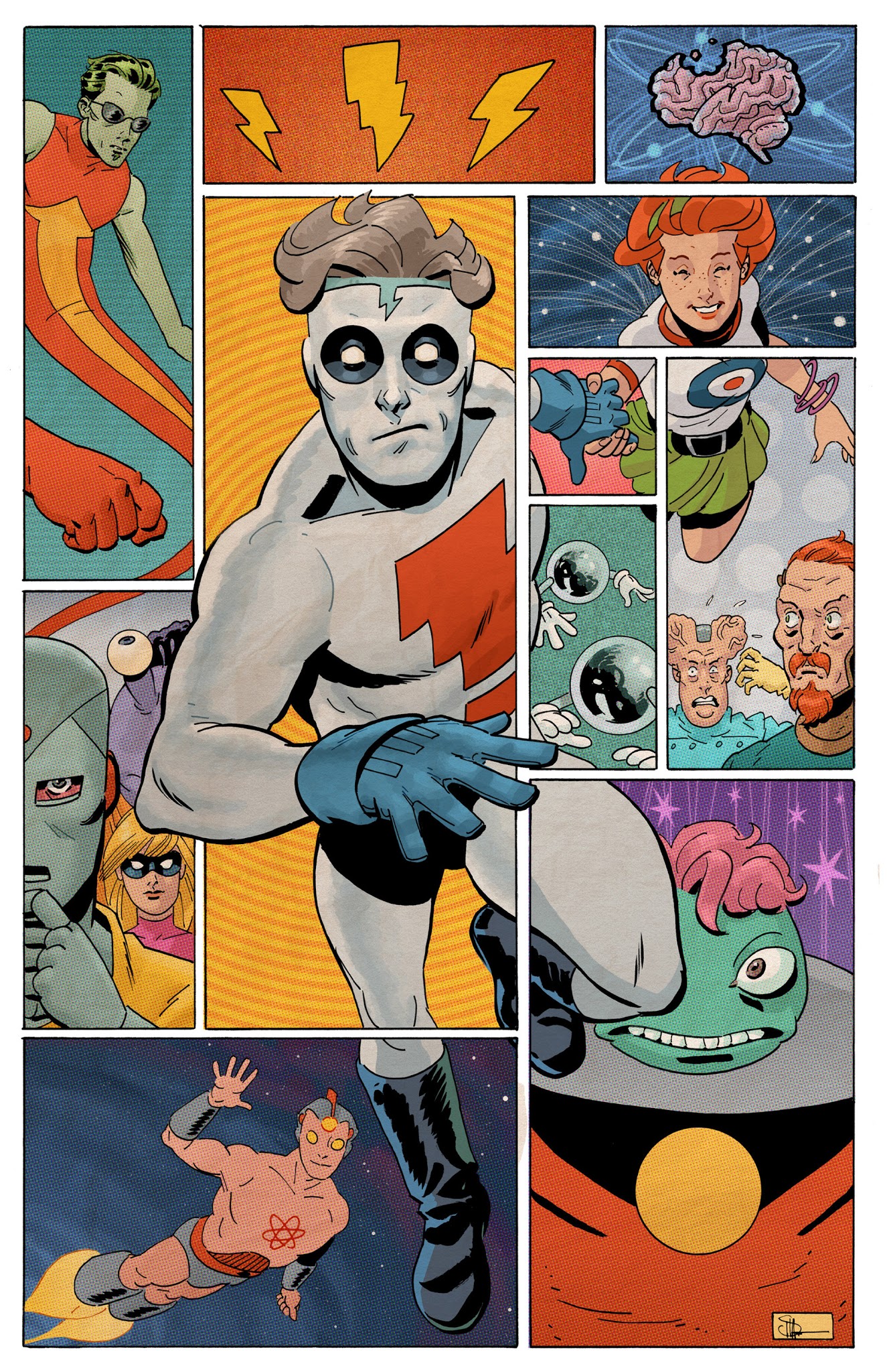 Read online Madman 20th Anniversary Monster! comic -  Issue # TPB - 215