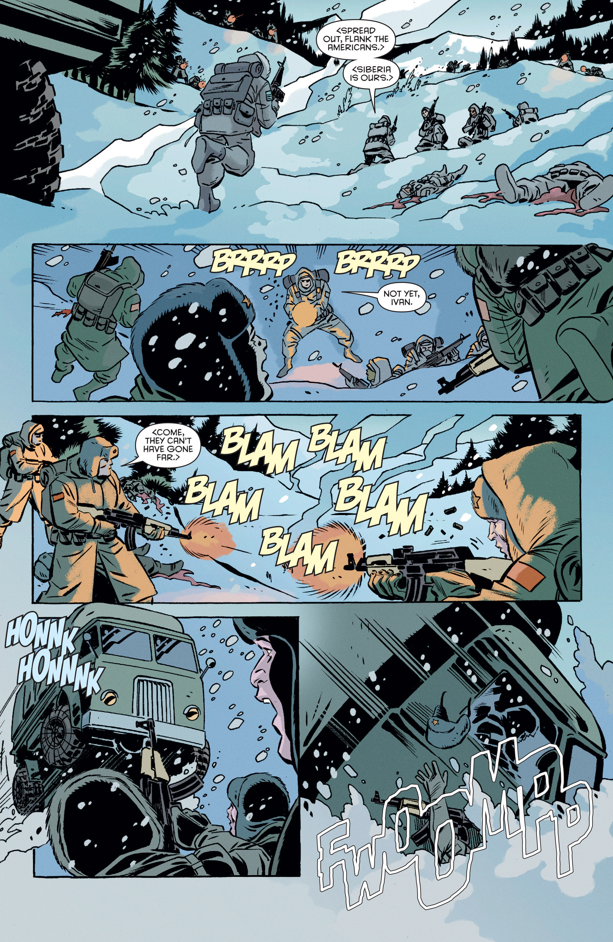 Read online Escape from New York comic -  Issue #5 - 10