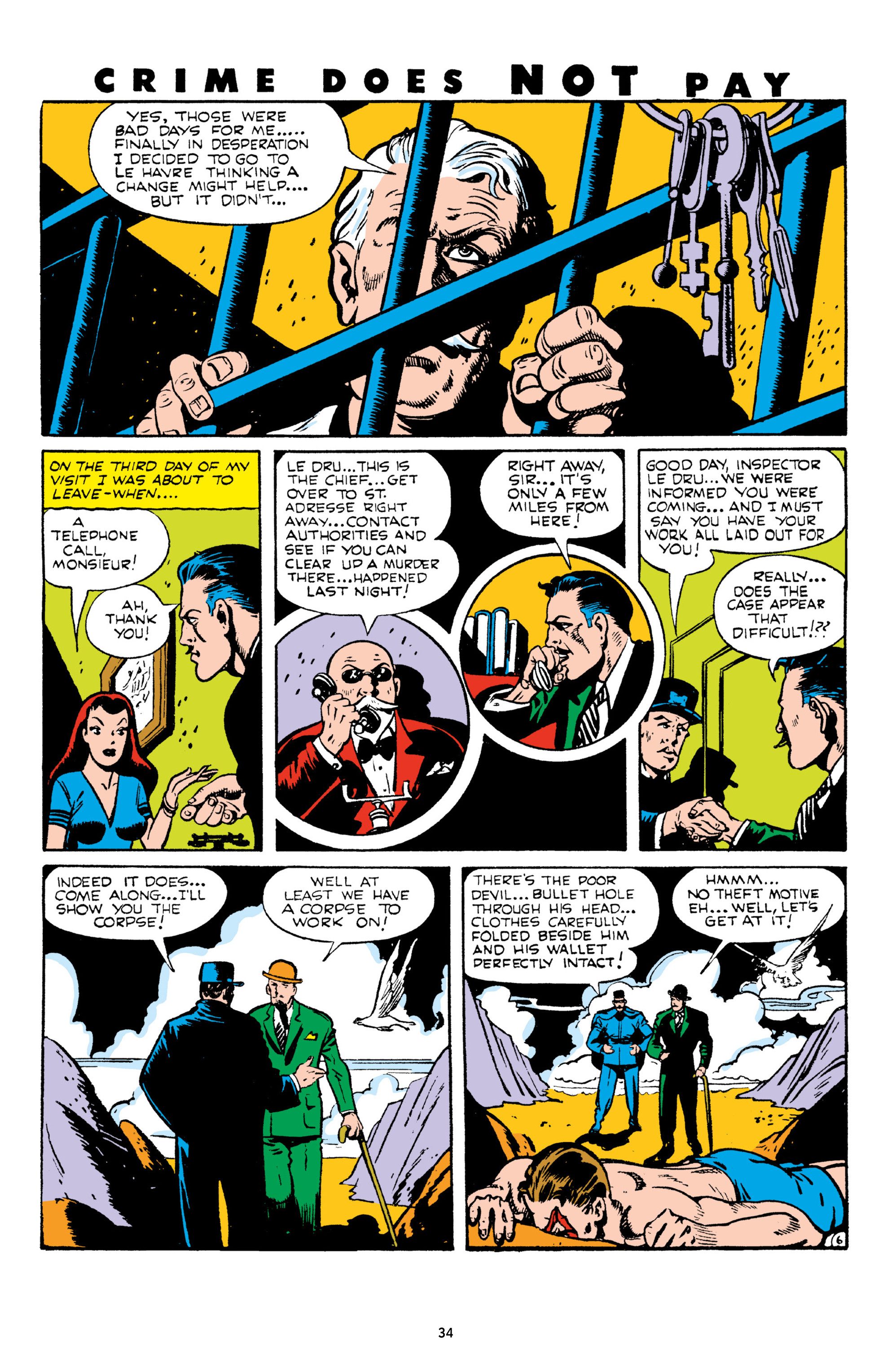Read online Crime Does Not Pay Archives comic -  Issue # TPB 5 (Part 1) - 34