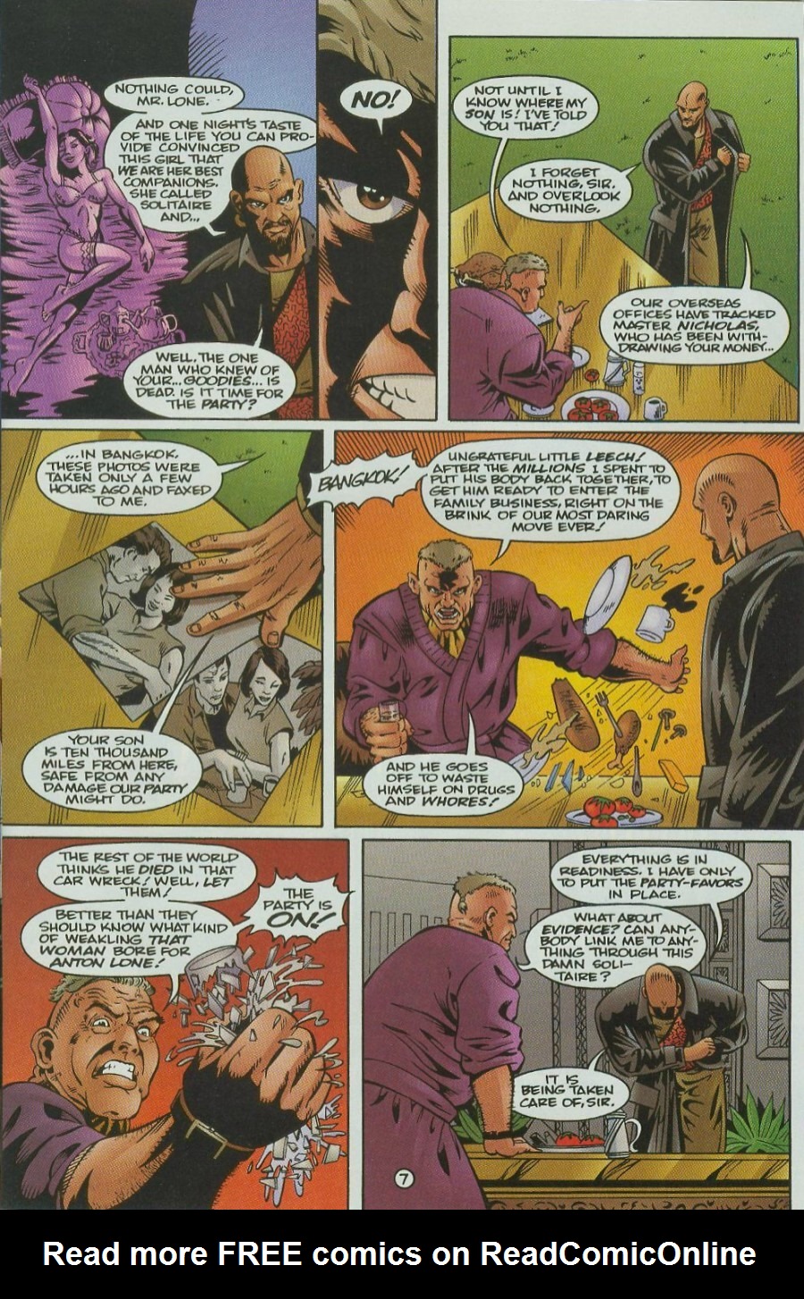 Read online Solitaire comic -  Issue #5 - 8