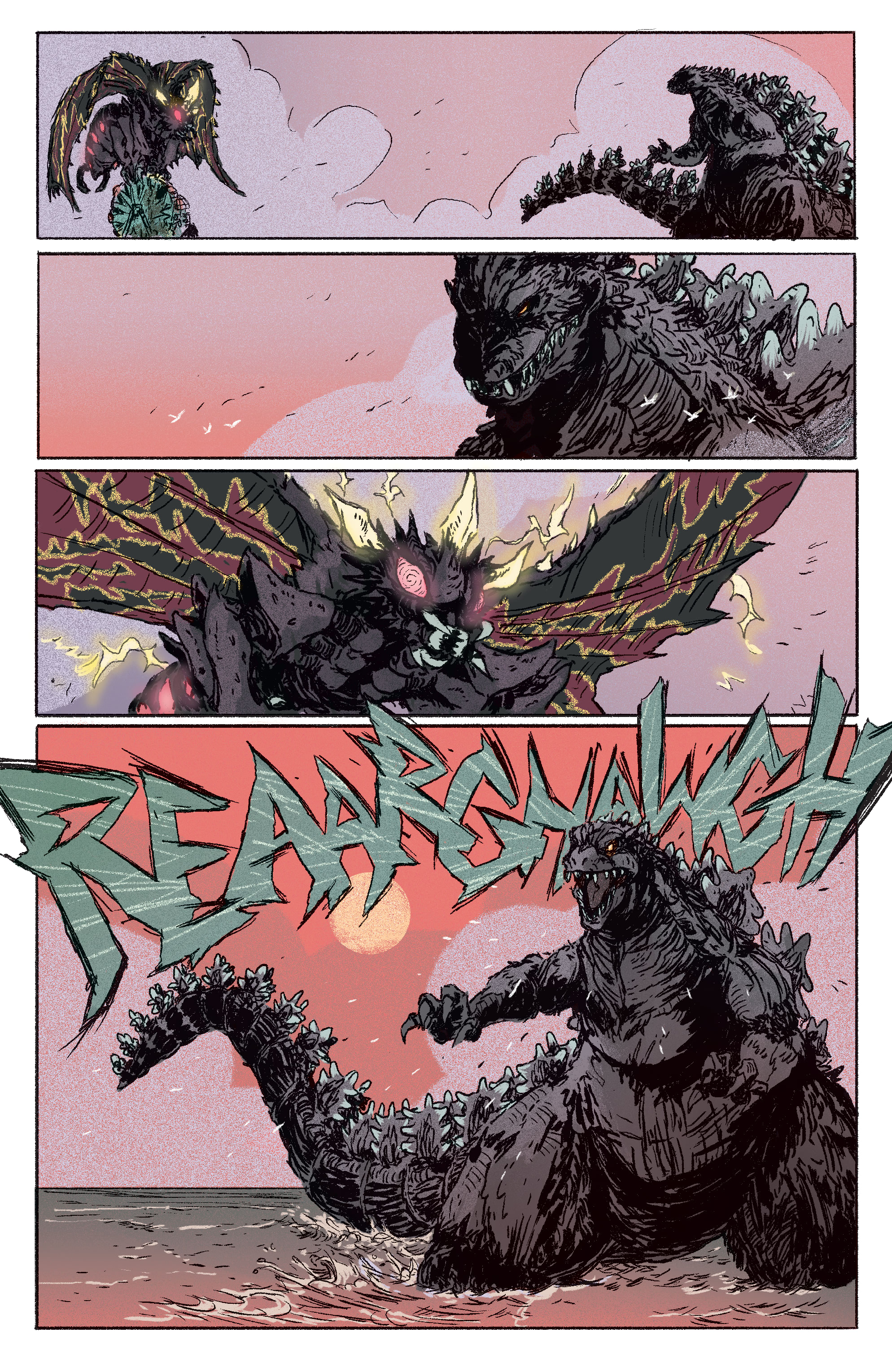 Read online Godzilla Rivals II: Vs. Battra comic -  Issue # Full - 26