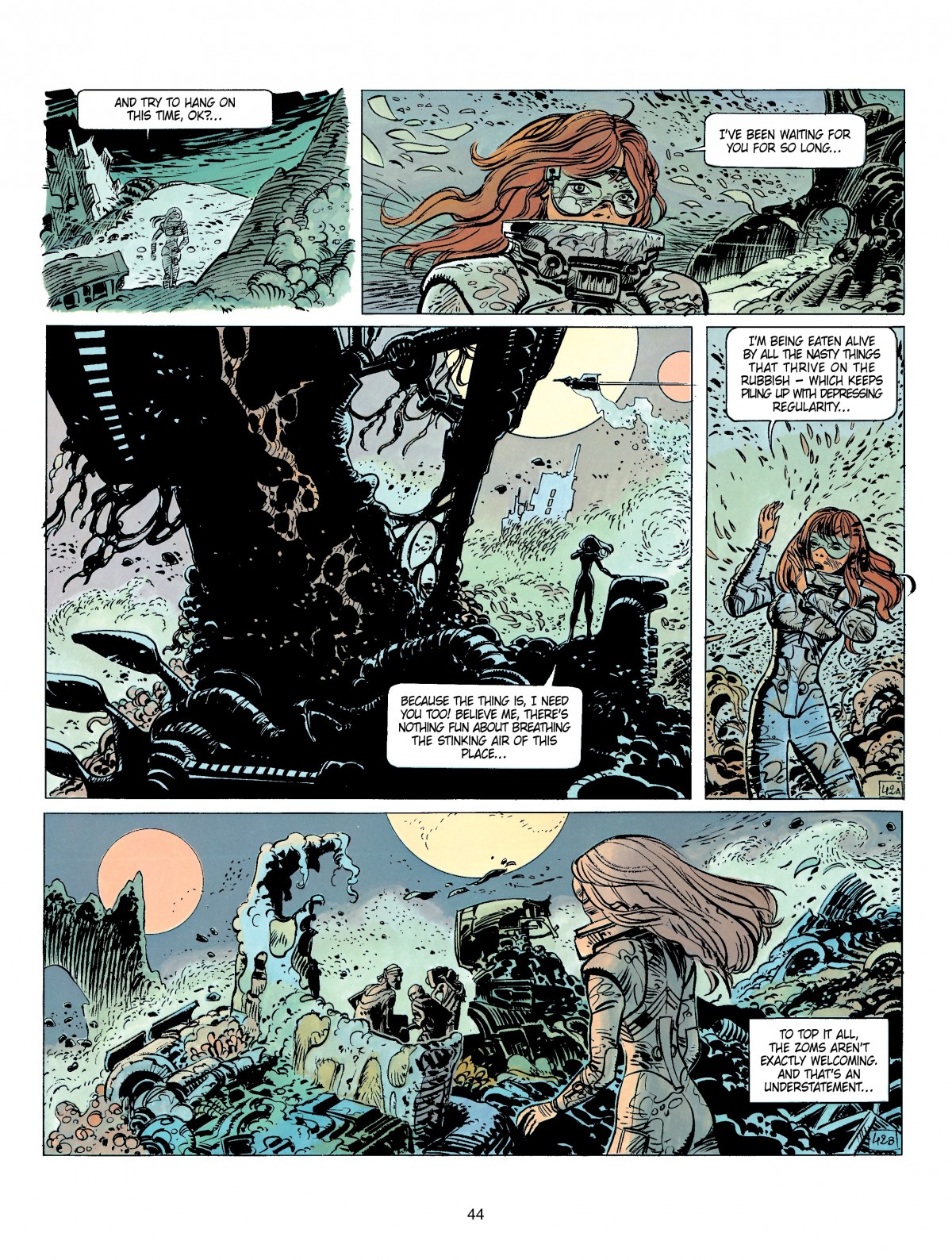 Read online Valerian and Laureline comic -  Issue #9 - 44