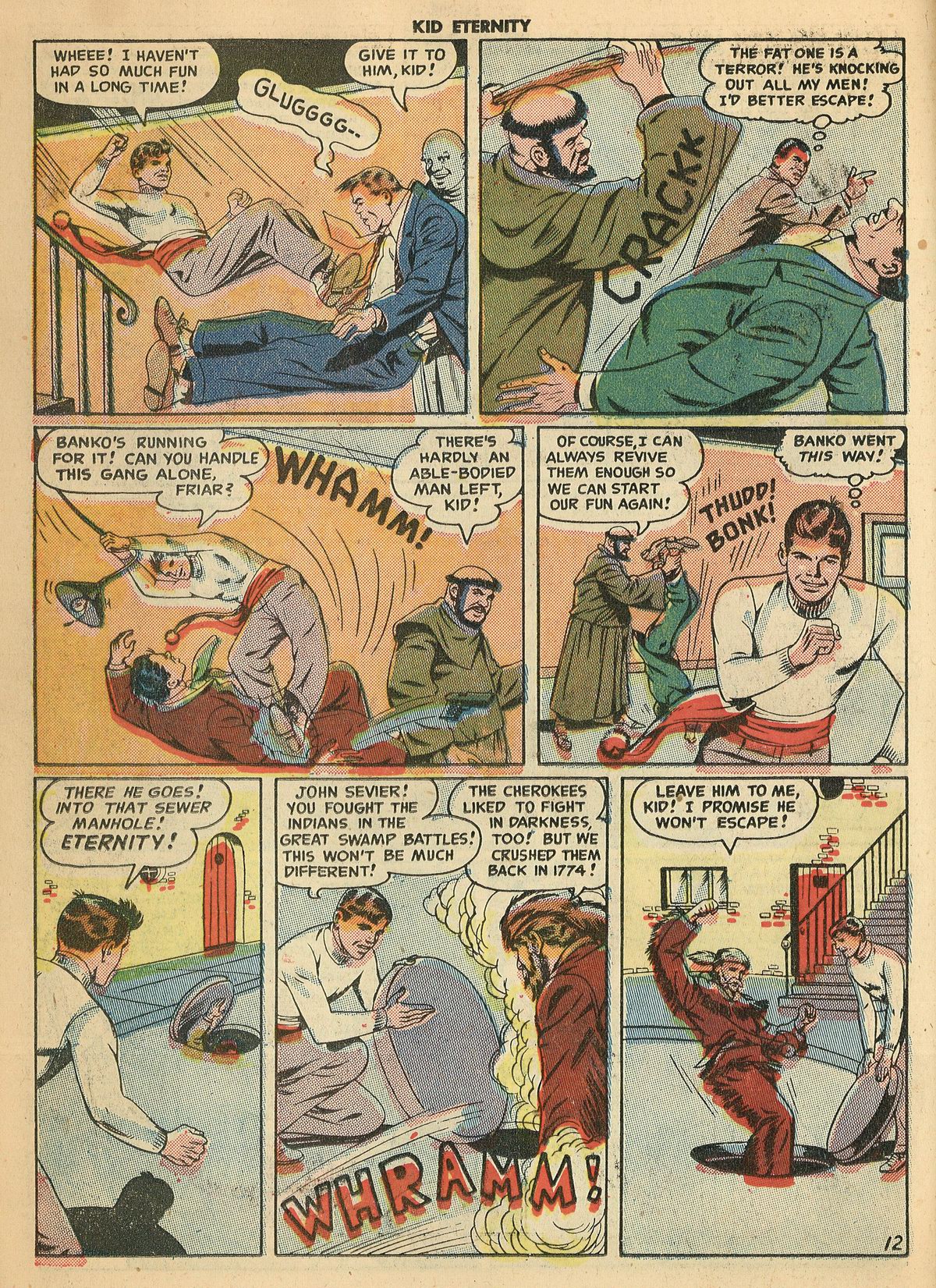 Read online Kid Eternity (1946) comic -  Issue #18 - 15