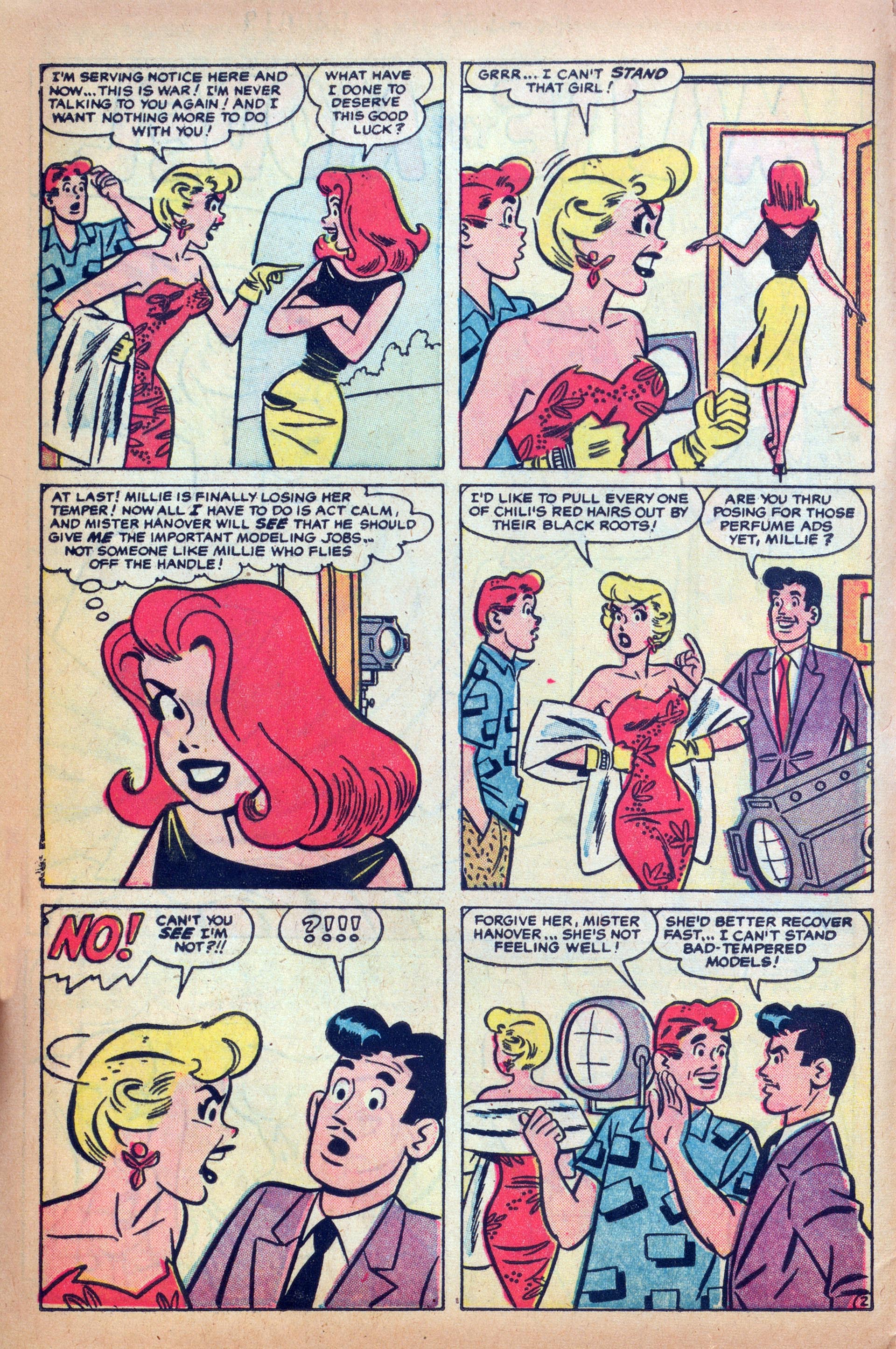 Read online Millie the Model comic -  Issue #74 - 4