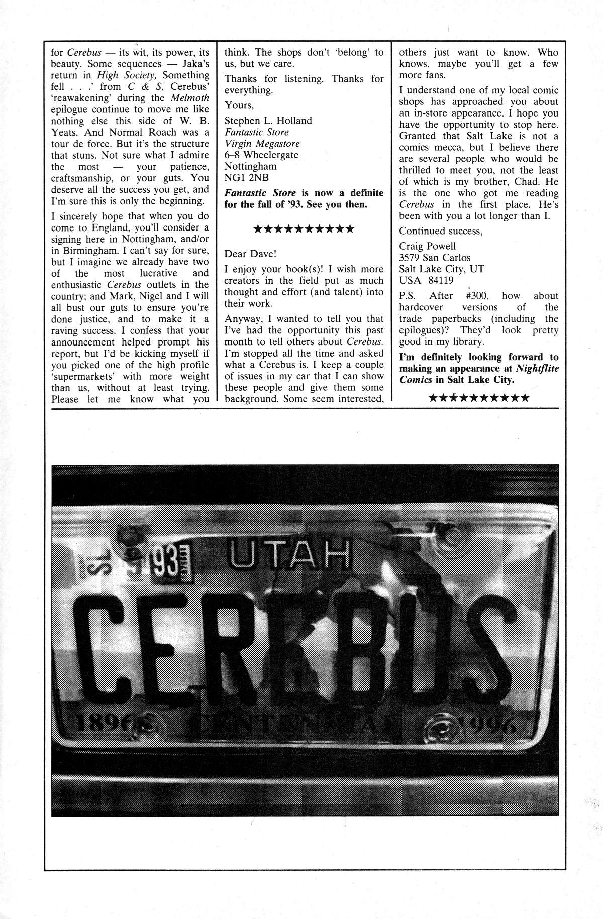 Read online Cerebus comic -  Issue #165 - 31