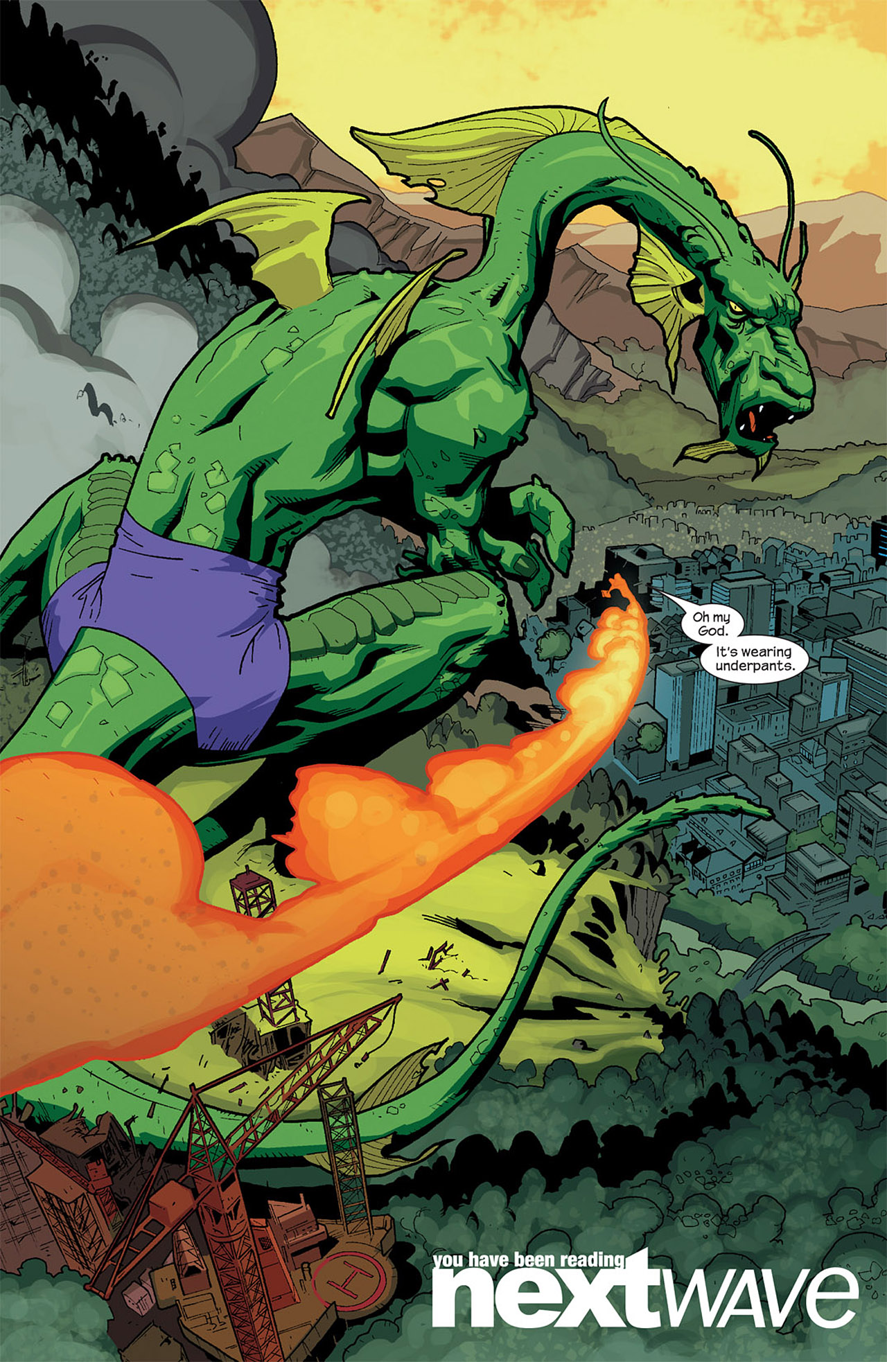 Read online Nextwave: Agents Of H.A.T.E. comic -  Issue #1 - 23