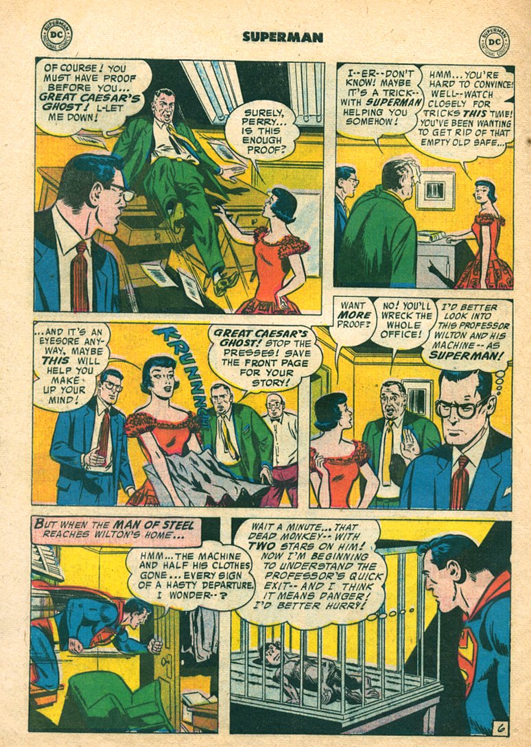 Read online Superman (1939) comic -  Issue #112 - 28