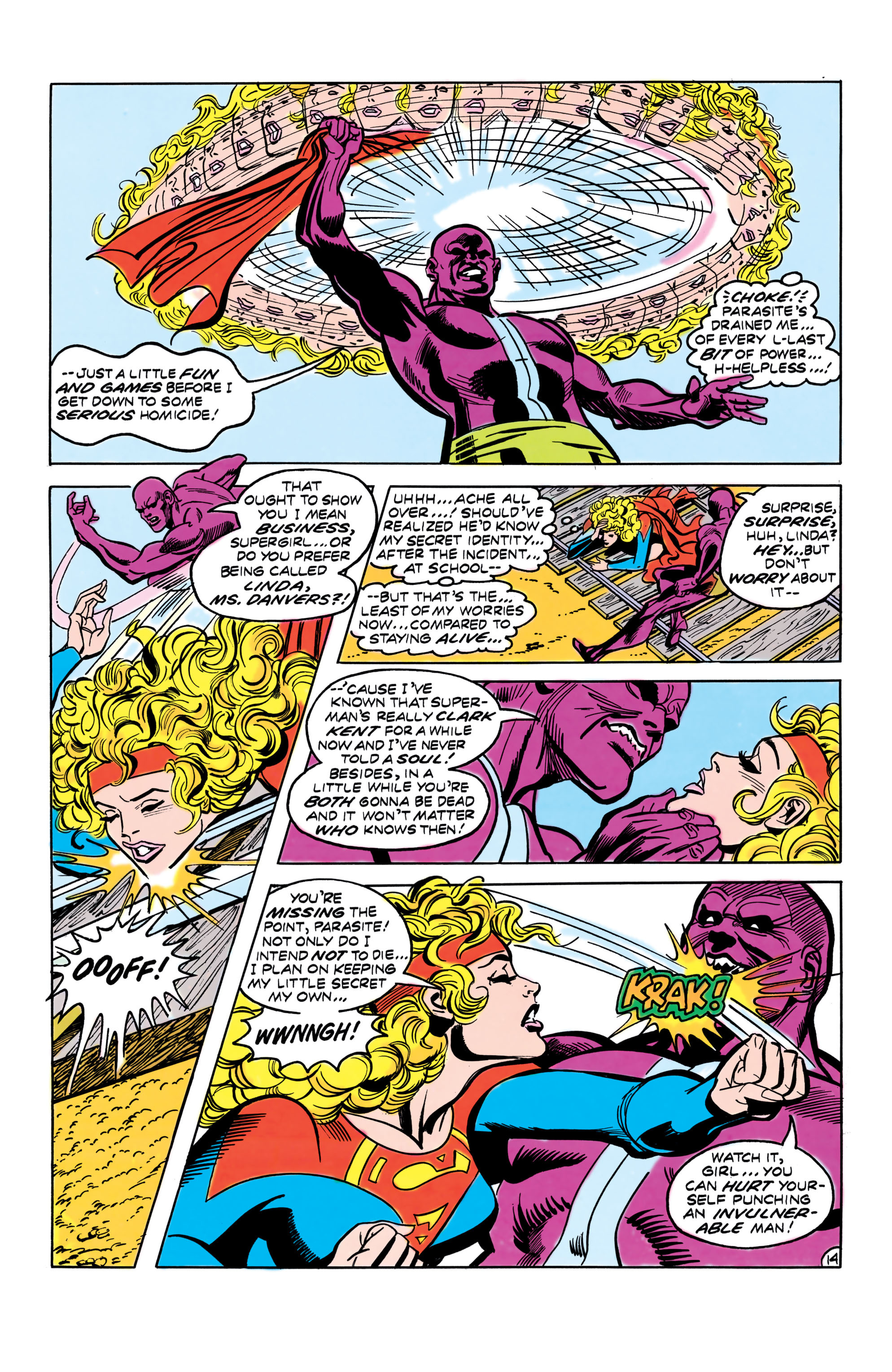 Read online Supergirl (1982) comic -  Issue #20 - 15