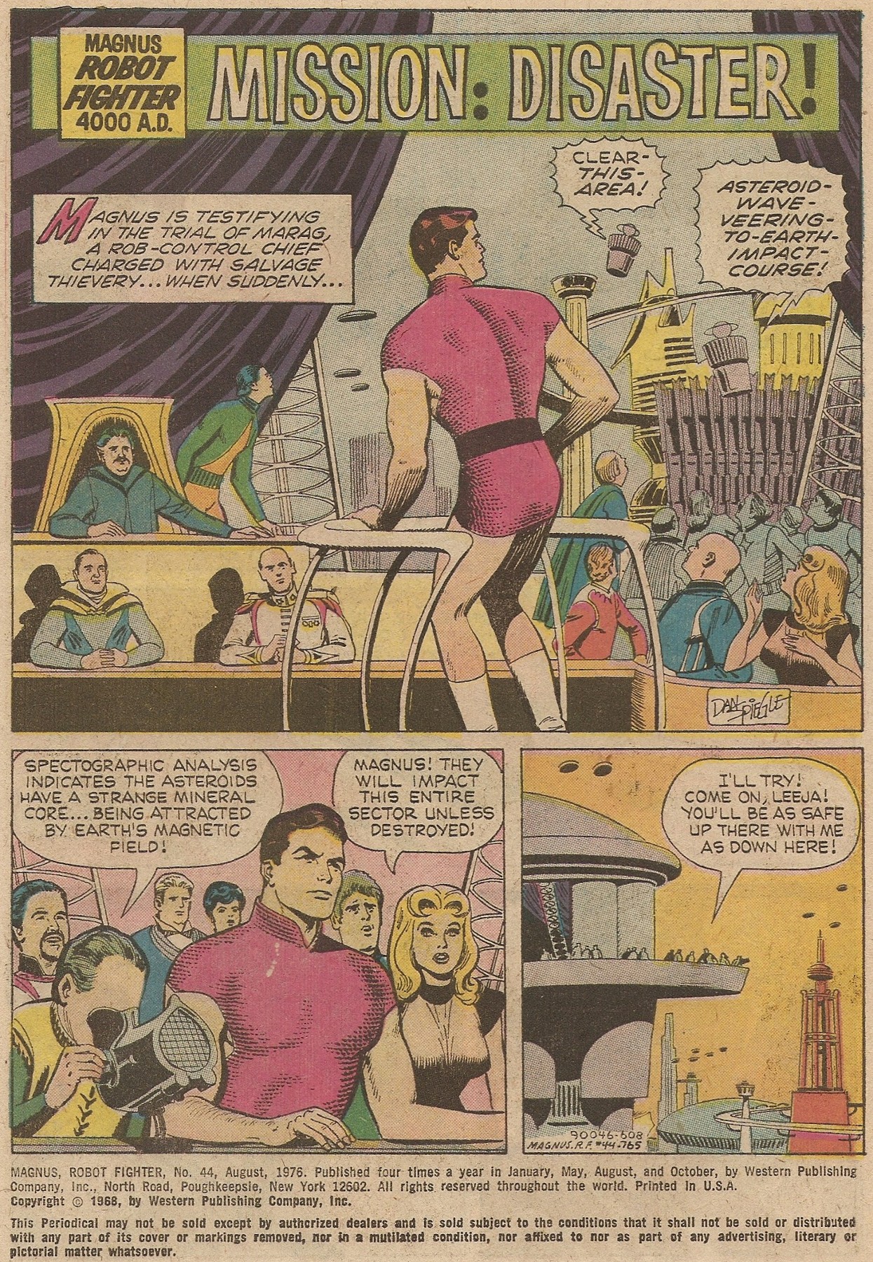 Read online Magnus, Robot Fighter 4000 AD comic -  Issue #44 - 3