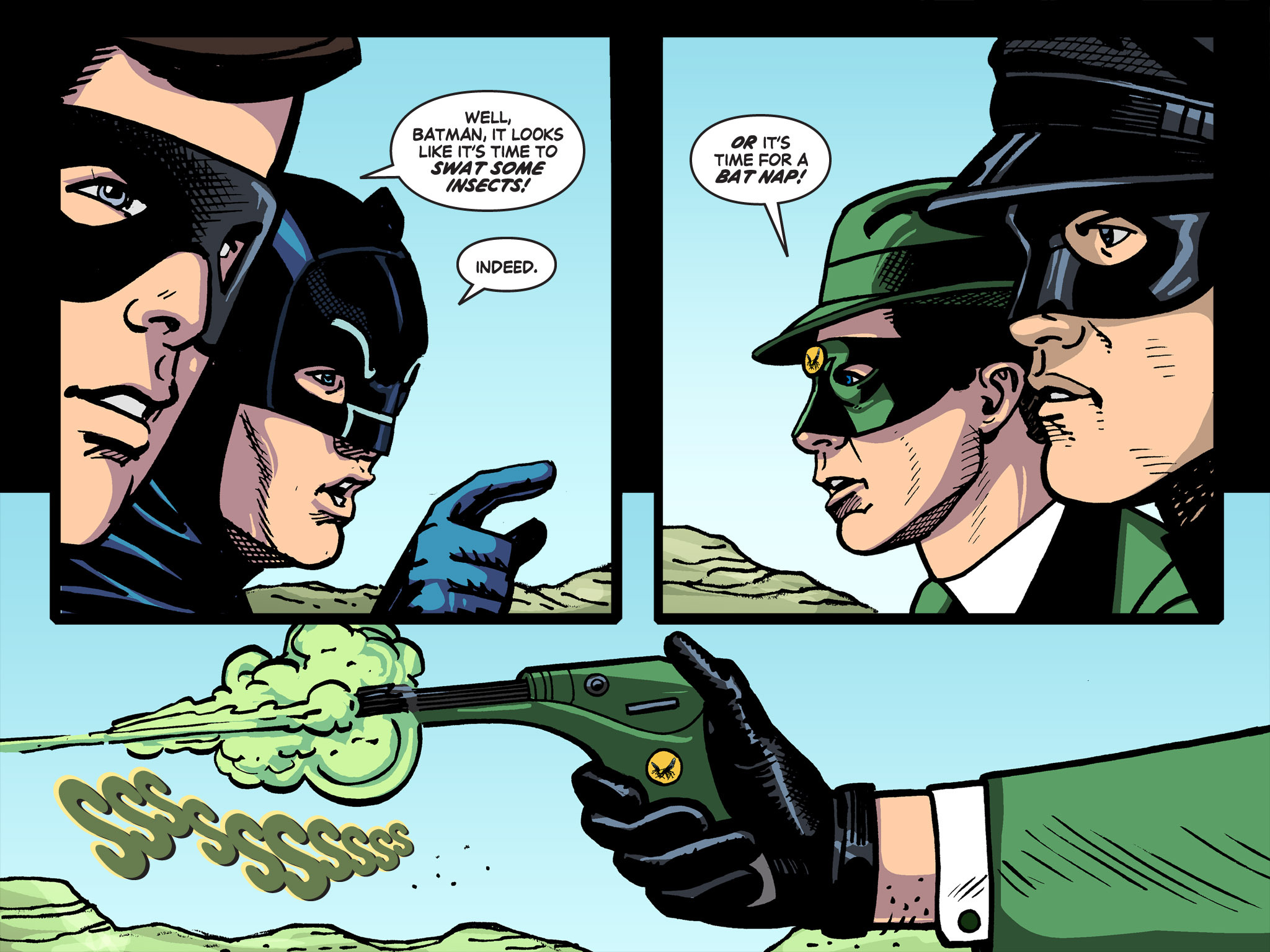 Read online Batman '66 Meets the Green Hornet [II] comic -  Issue #3 - 52
