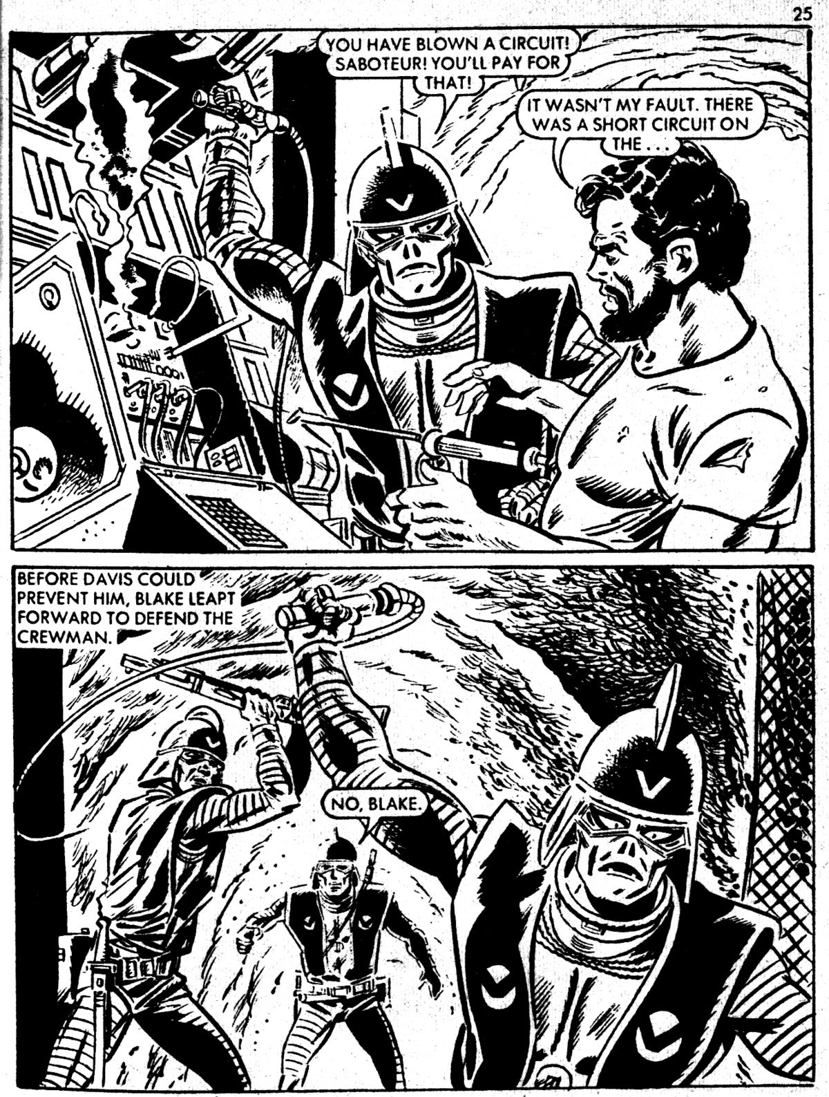 Read online Starblazer comic -  Issue #17 - 25