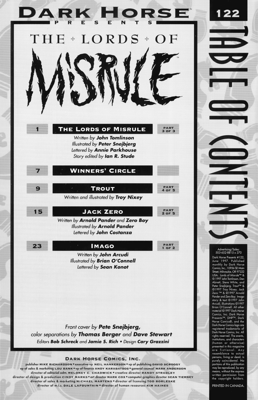 Read online Dark Horse Presents (1986) comic -  Issue #122 - 2