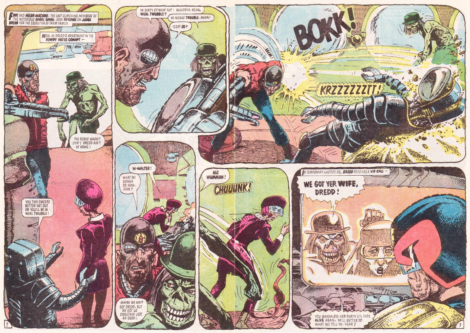 Read online Judge Dredd (1983) comic -  Issue #32 - 4