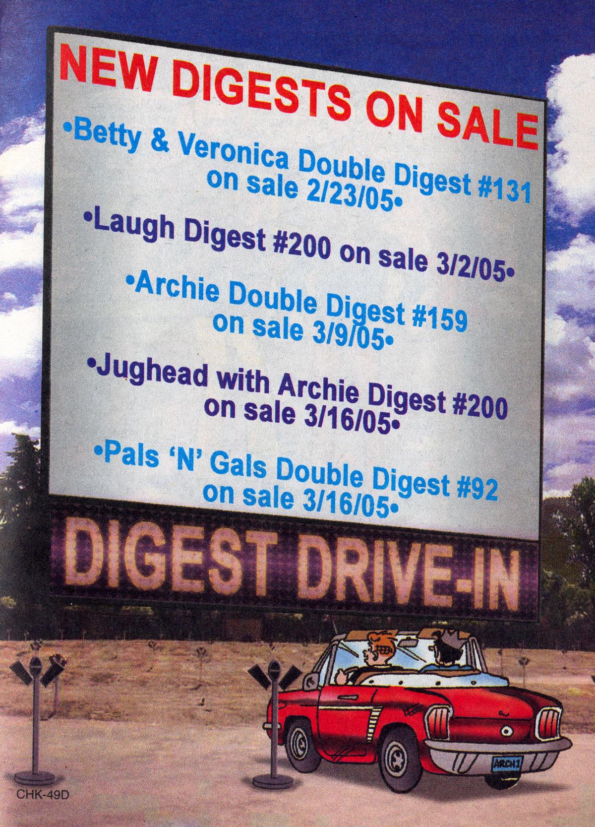 Read online Archie's Pals 'n' Gals Double Digest Magazine comic -  Issue #92 - 113