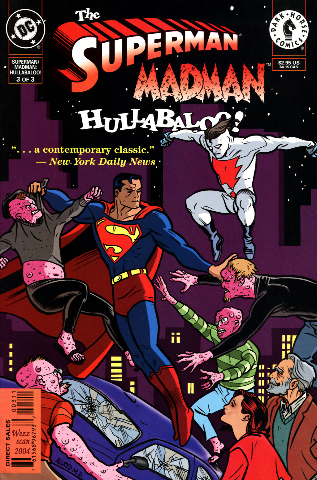 Read online The Superman/Madman: Hullabaloo comic -  Issue #3 - 1