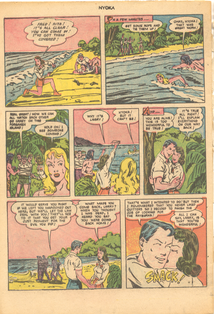 Read online Nyoka the Jungle Girl (1945) comic -  Issue #55 - 34
