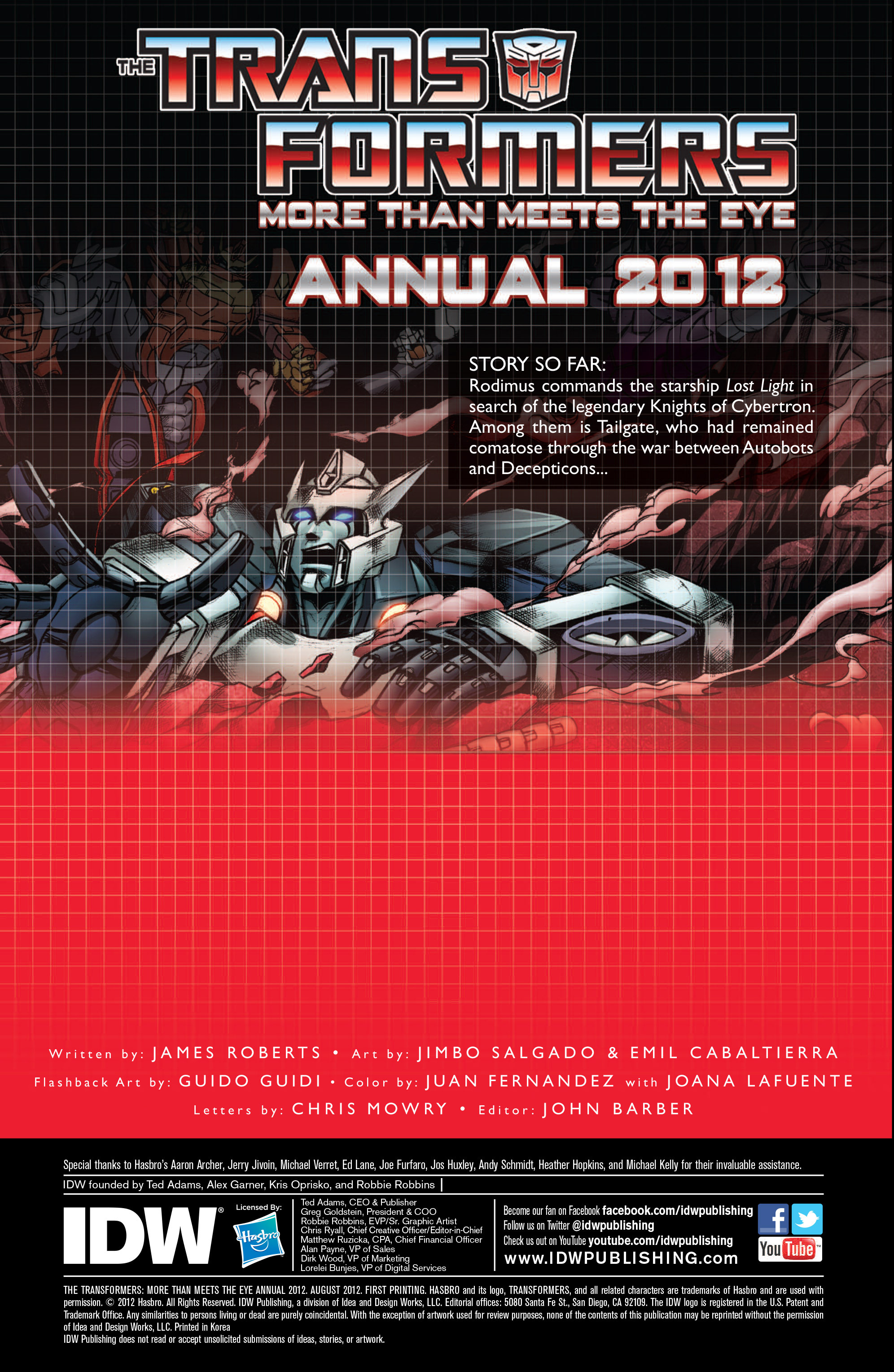 Read online The Transformers: More Than Meets The Eye comic -  Issue # Annual 2012 - 3