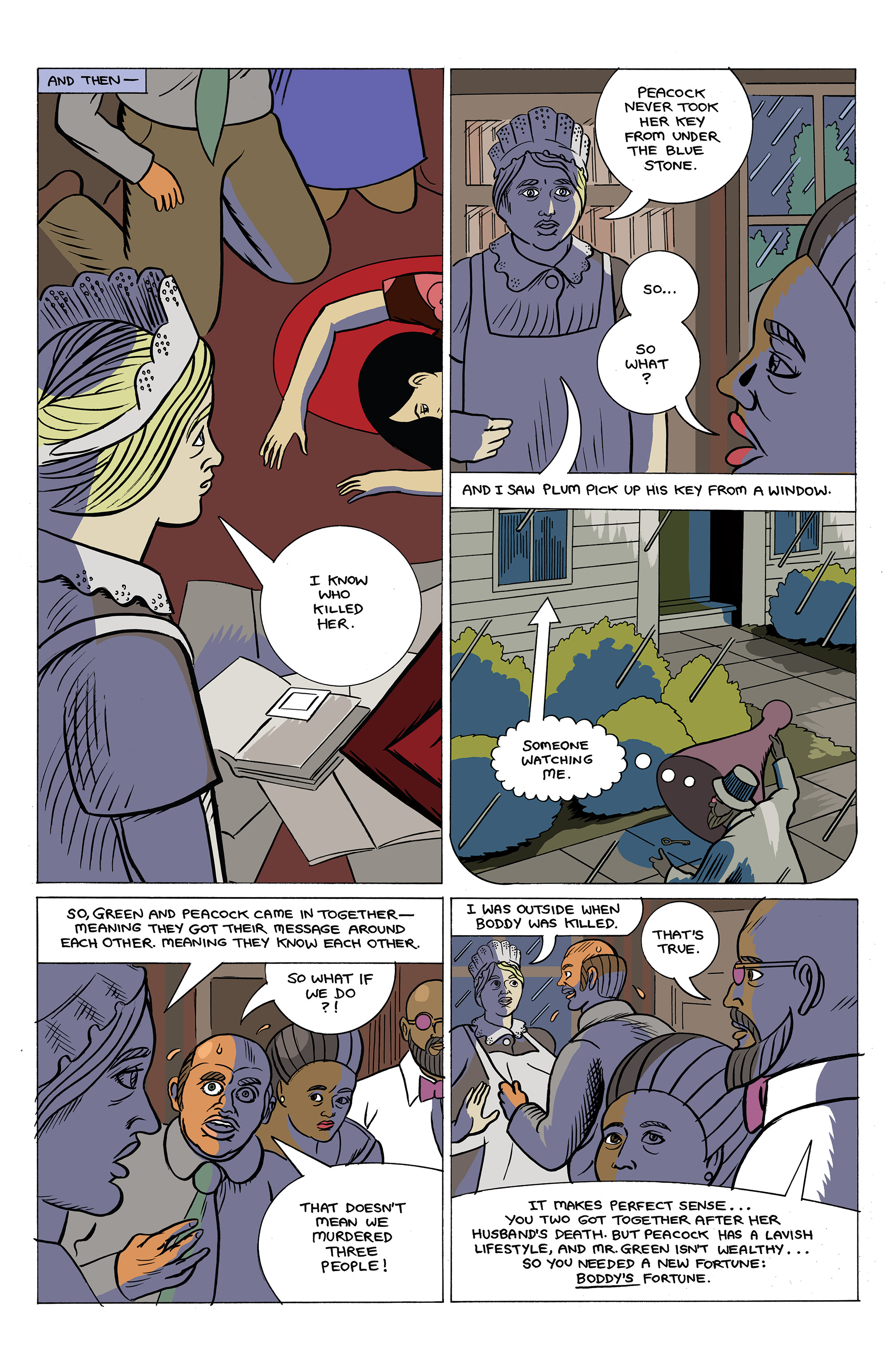 Read online Clue: Candlestick comic -  Issue #3 - 13