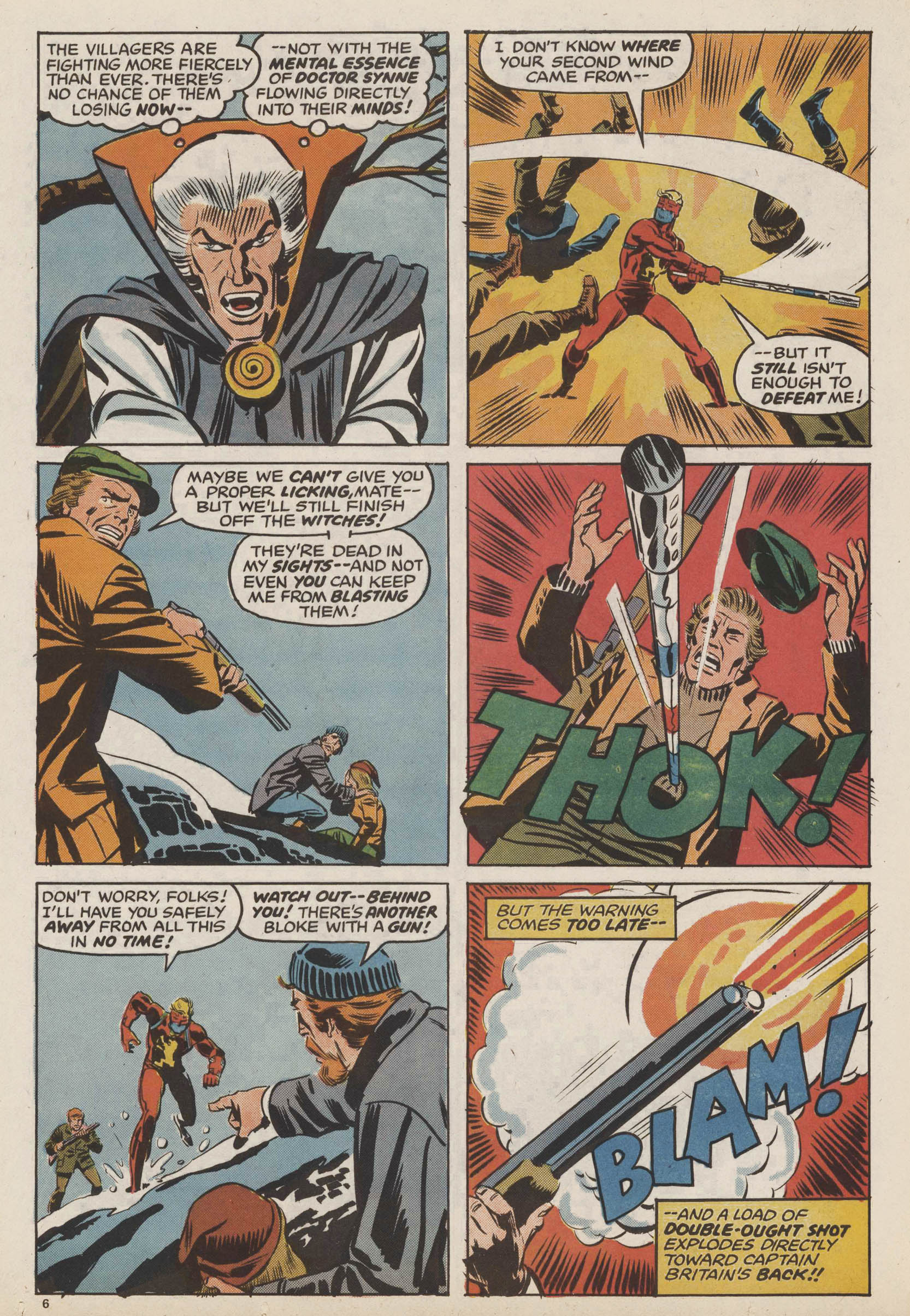 Read online Captain Britain (1976) comic -  Issue #11 - 6