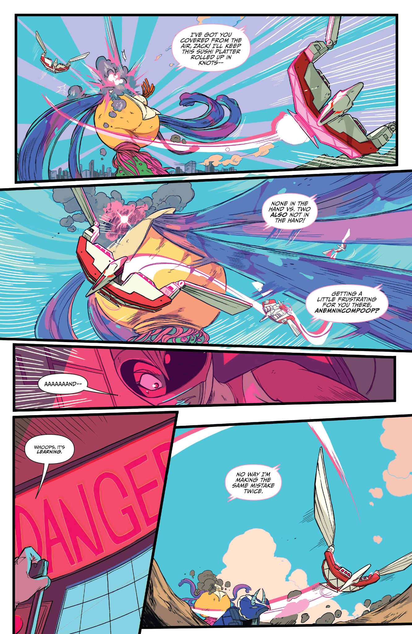 Read online Saban's Go Go Power Rangers: Back To School comic -  Issue # Full - 33