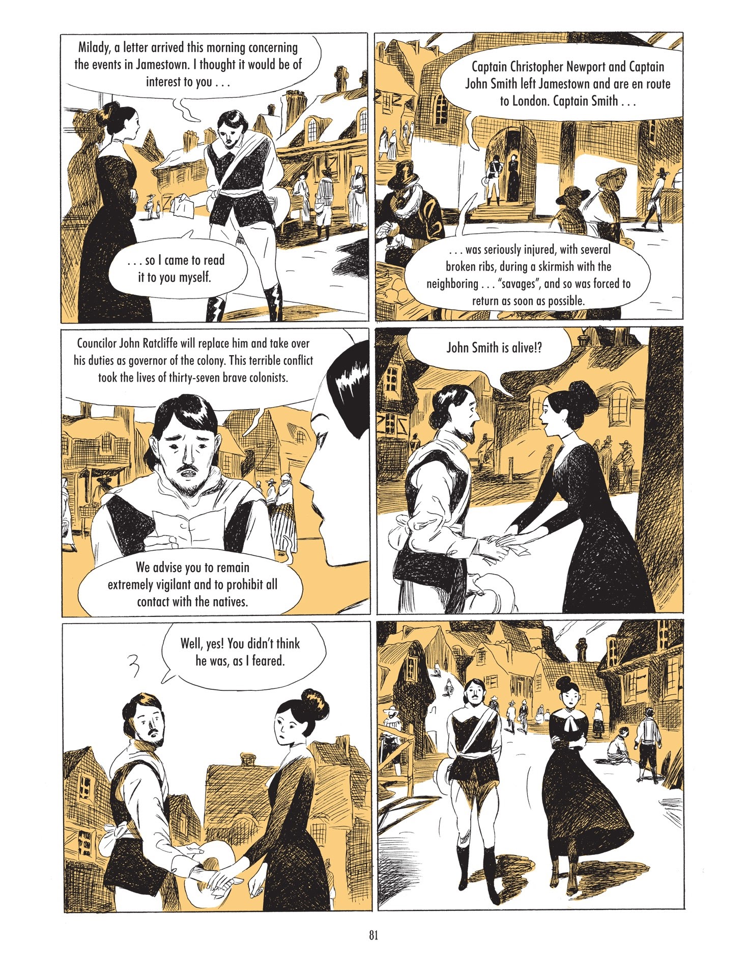 Read online Pocahontas: Princess of the New World comic -  Issue # TPB - 82