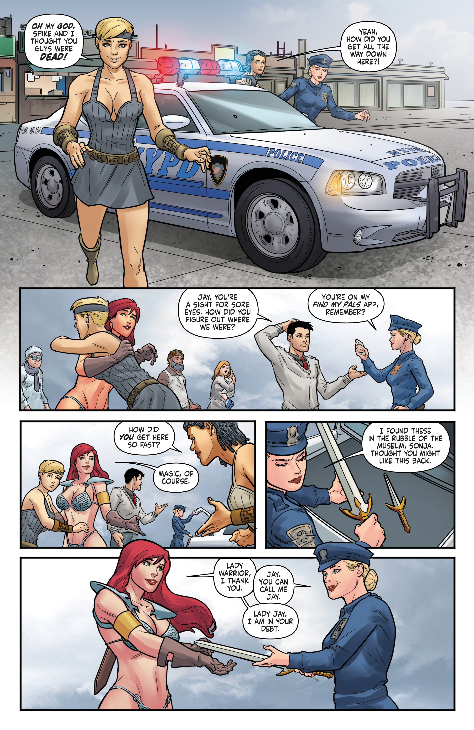 Read online Red Sonja Vol. 4 comic -  Issue #5 - 11