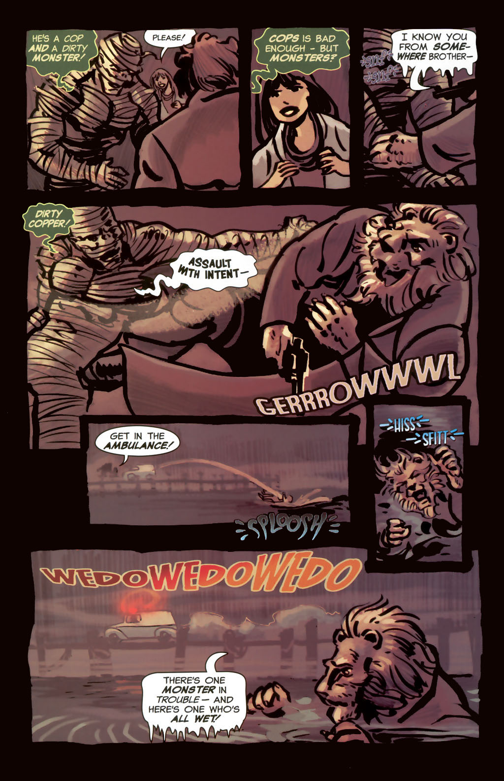 Read online Frankenstein Mobster comic -  Issue #1 - 27