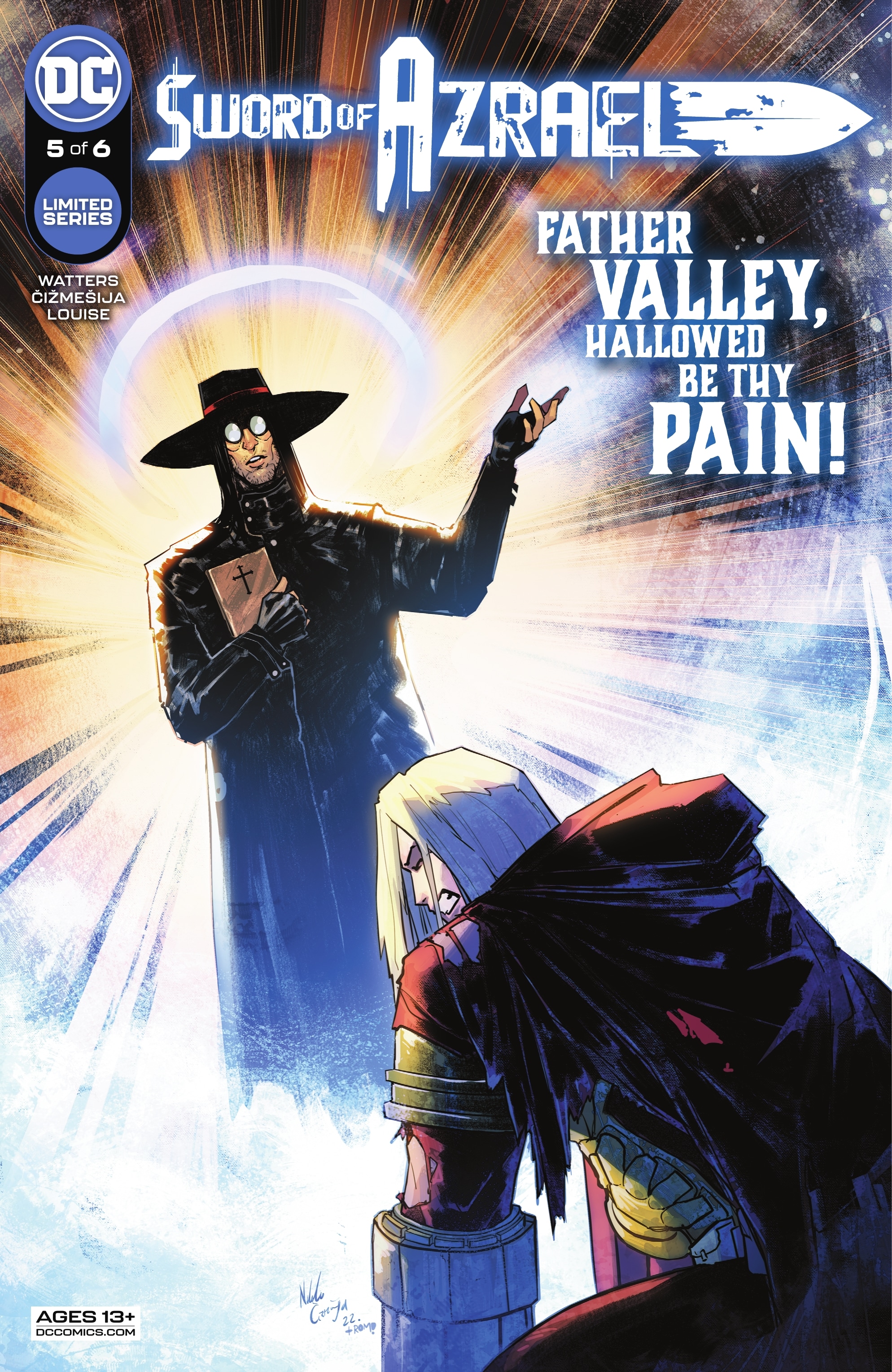Read online Sword Of Azrael comic -  Issue #5 - 1