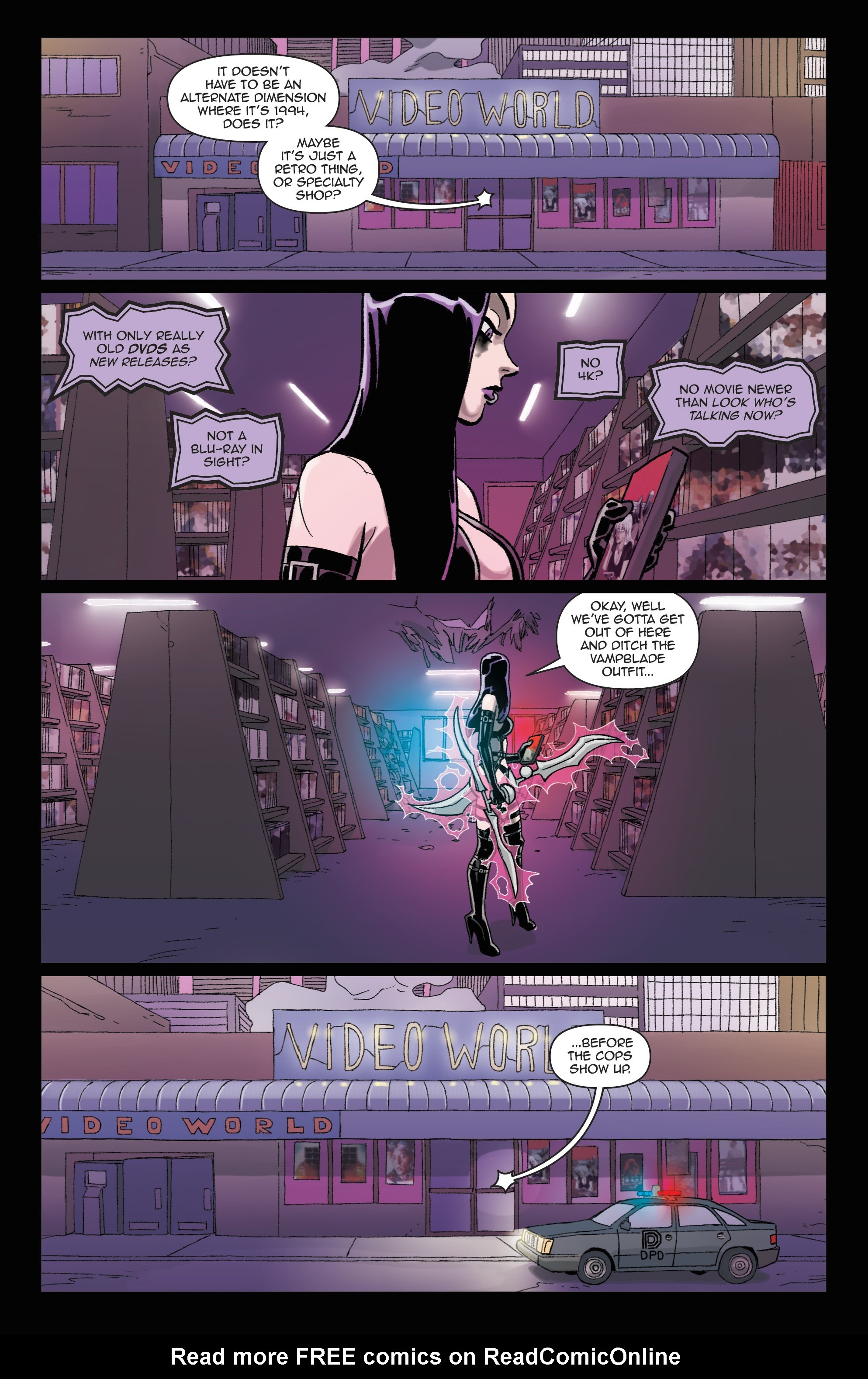 Read online Vampblade Season 4 comic -  Issue #2 - 4