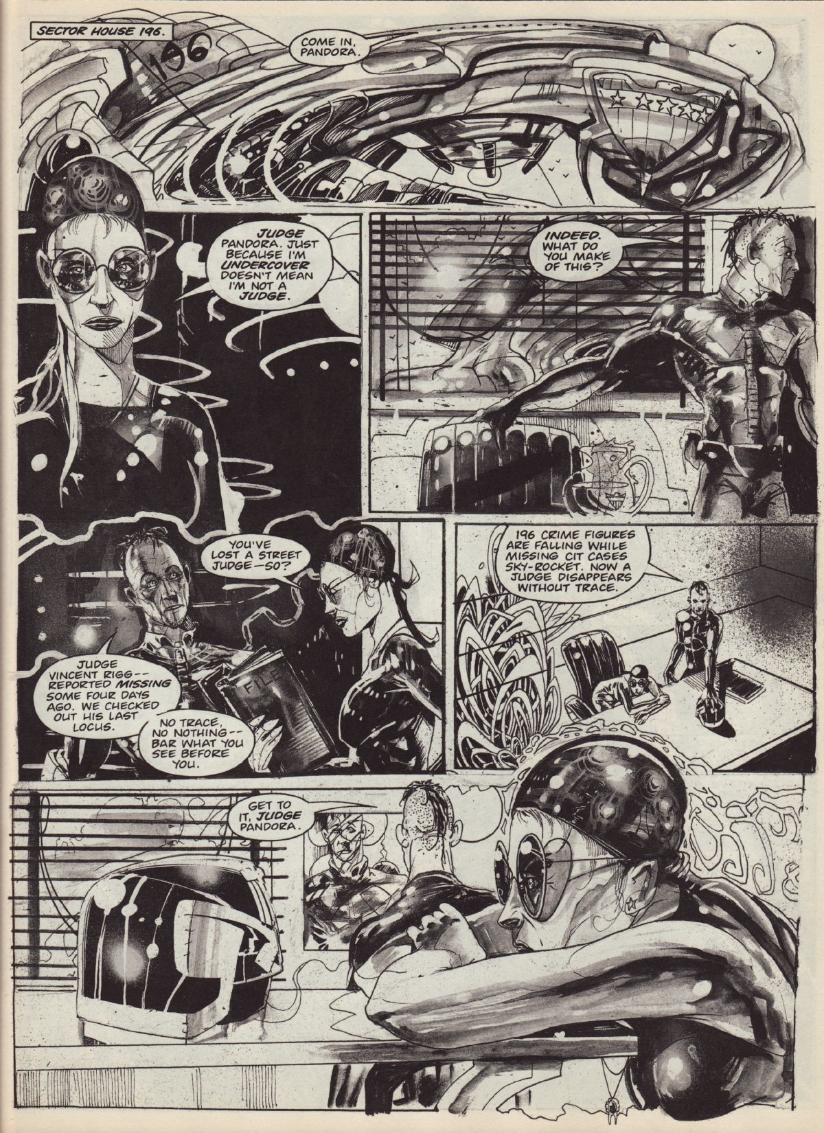 Read online Judge Dredd: The Megazine (vol. 2) comic -  Issue #77 - 35